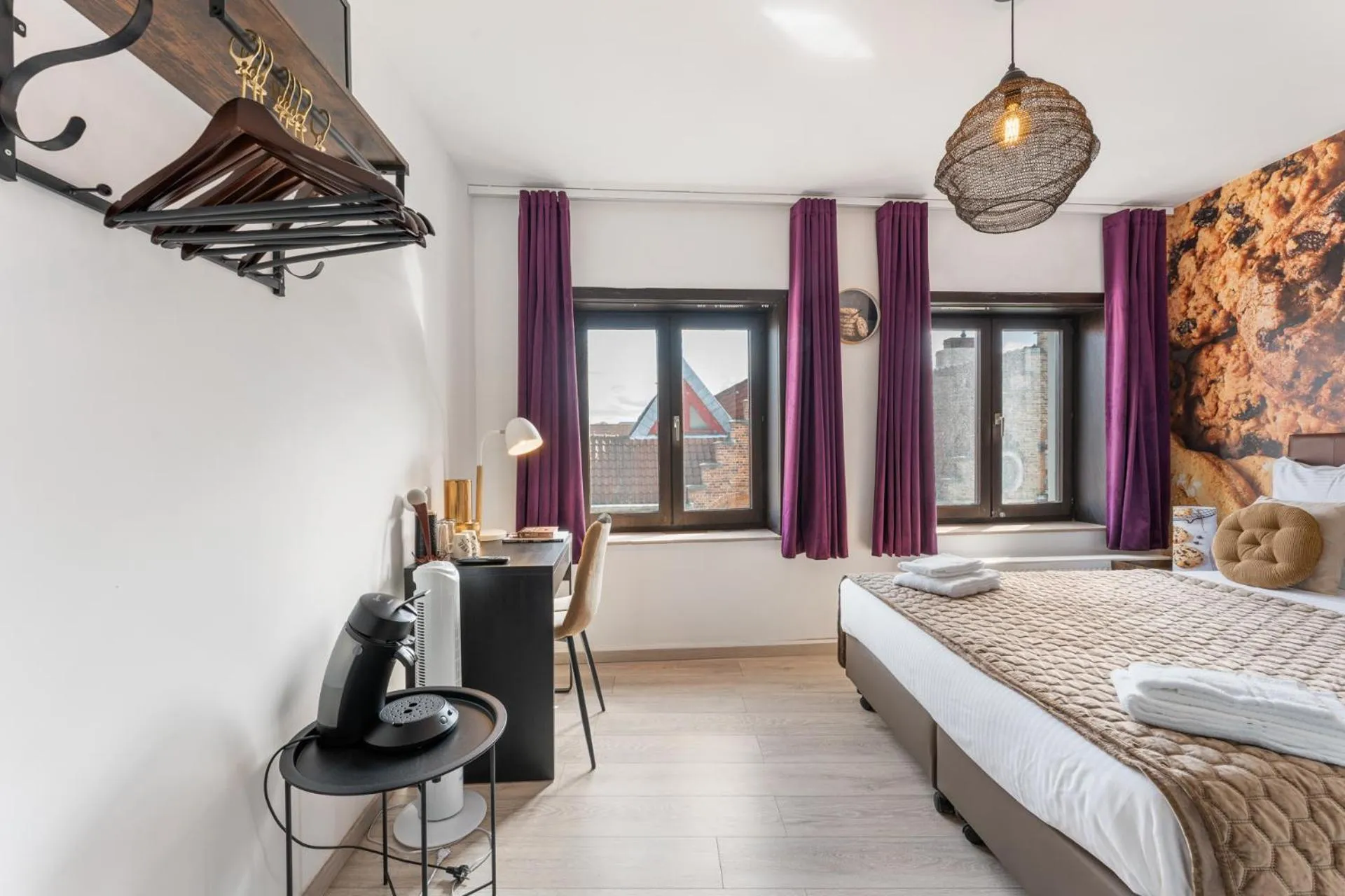 Photo of the whole room, Bed in The Chocolate Suites