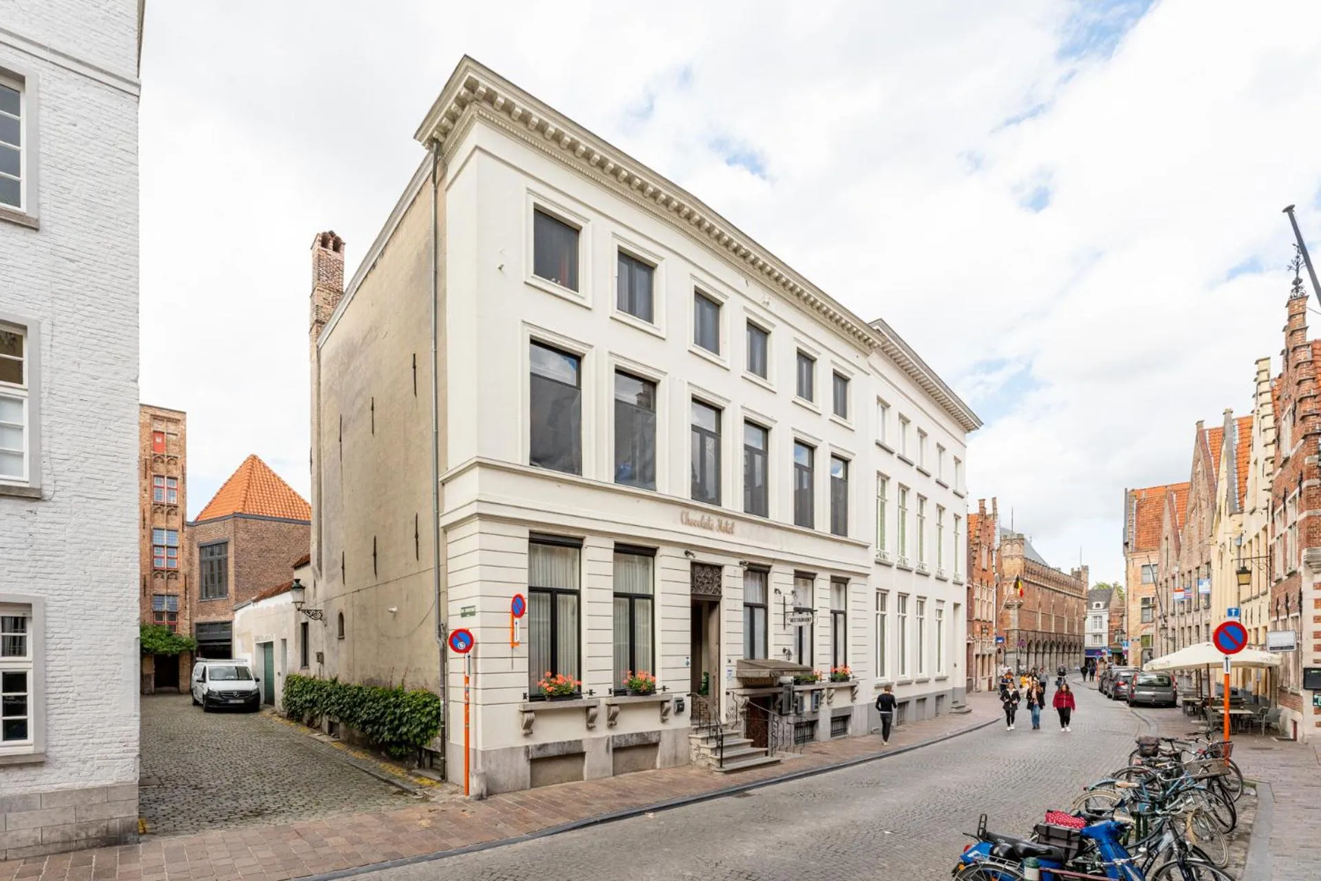 Property building in The Chocolate Suites