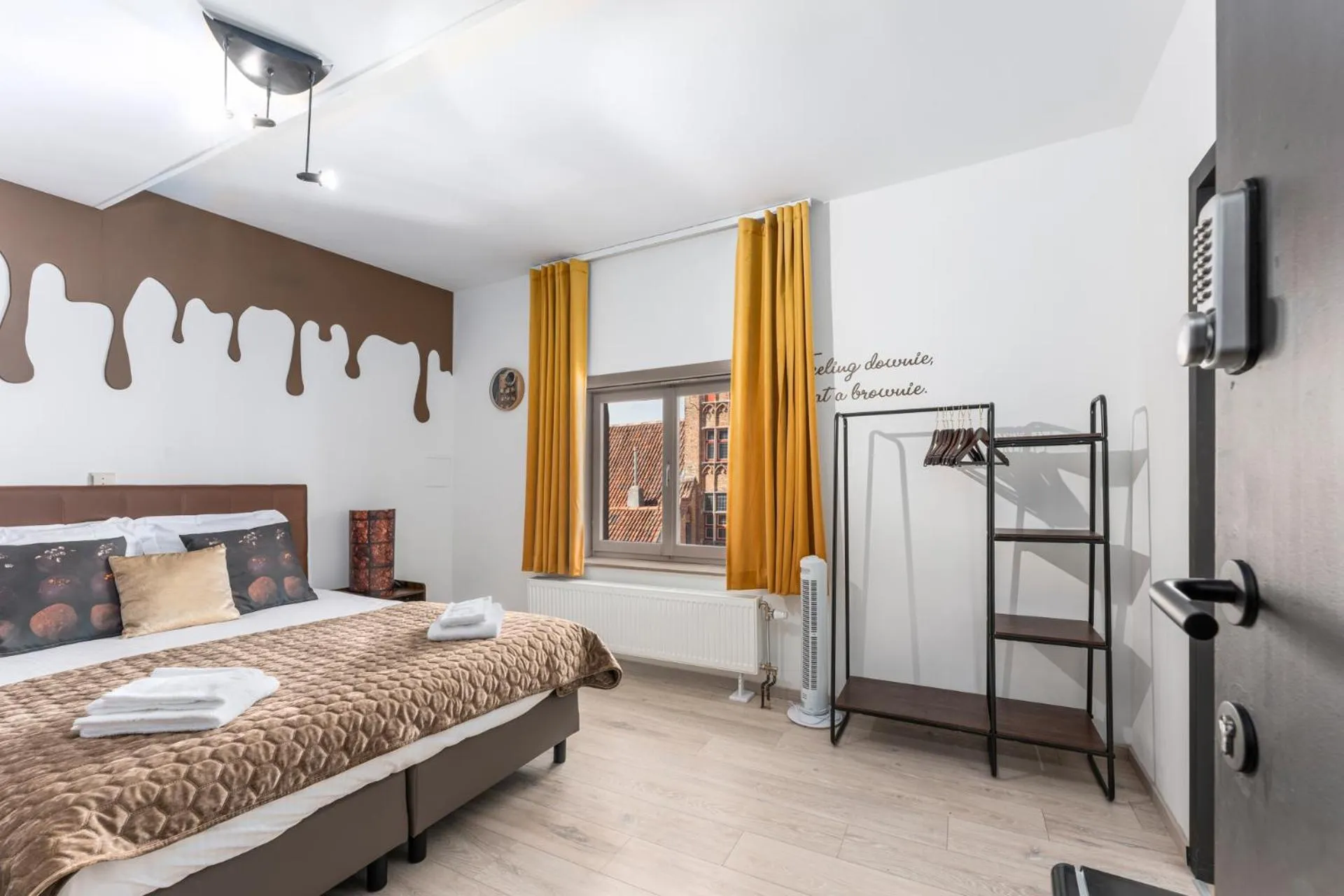 Photo of the whole room, Bed in The Chocolate Suites