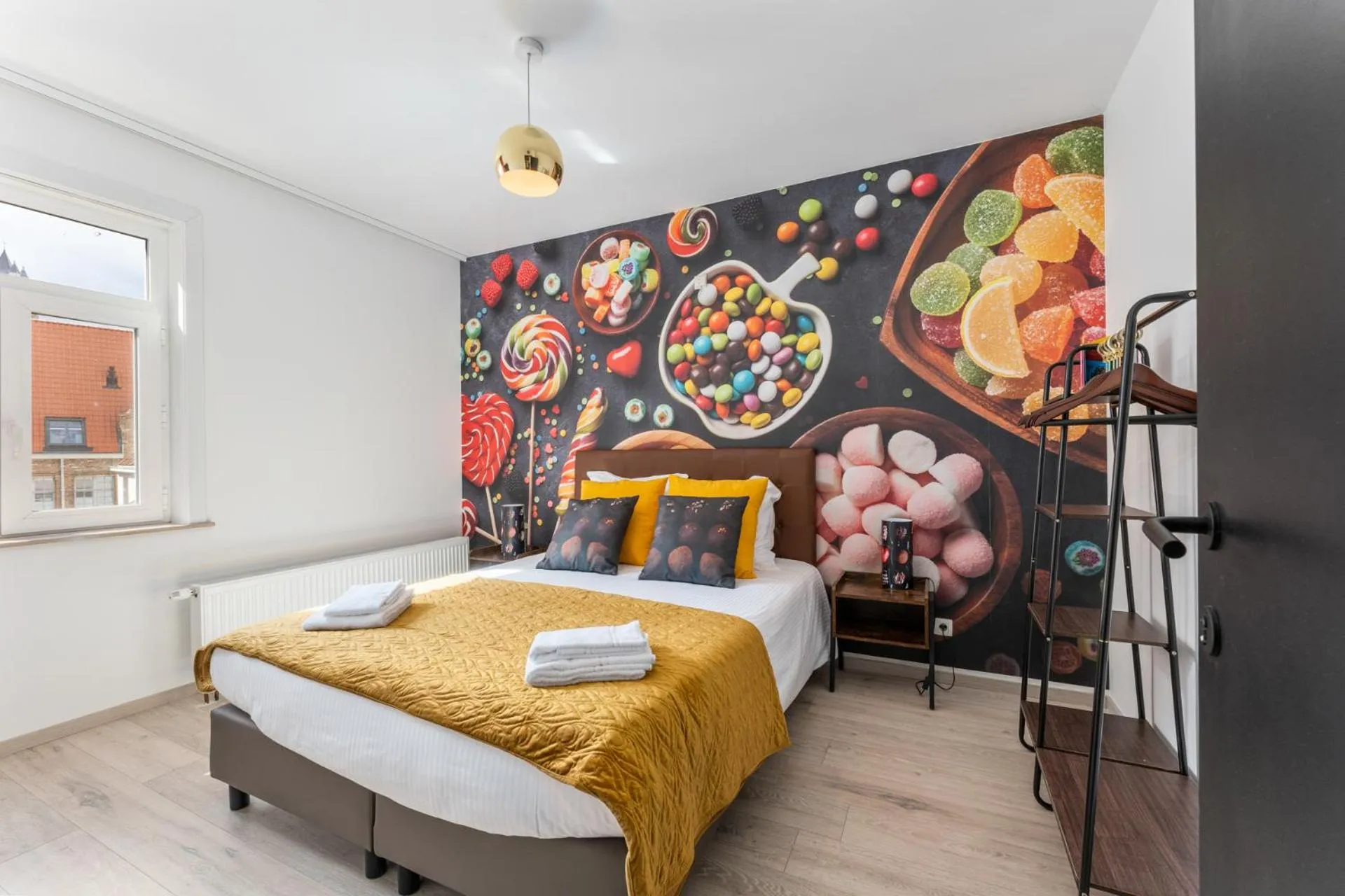 Photo of the whole room, Bed in The Chocolate Suites