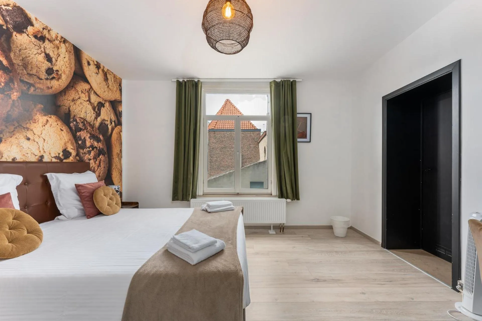 Bed in The Chocolate Suites