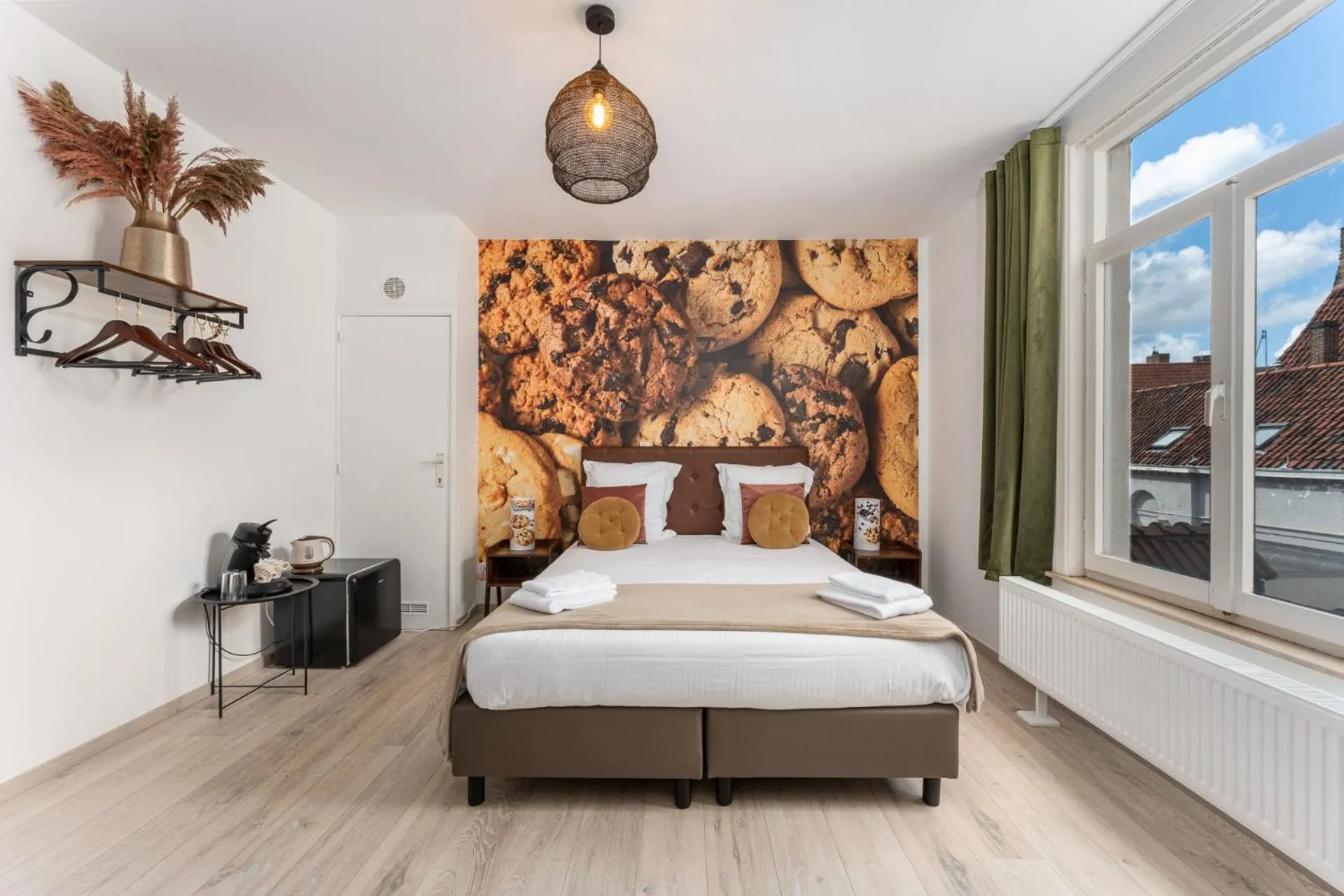 Bed in The Chocolate Suites