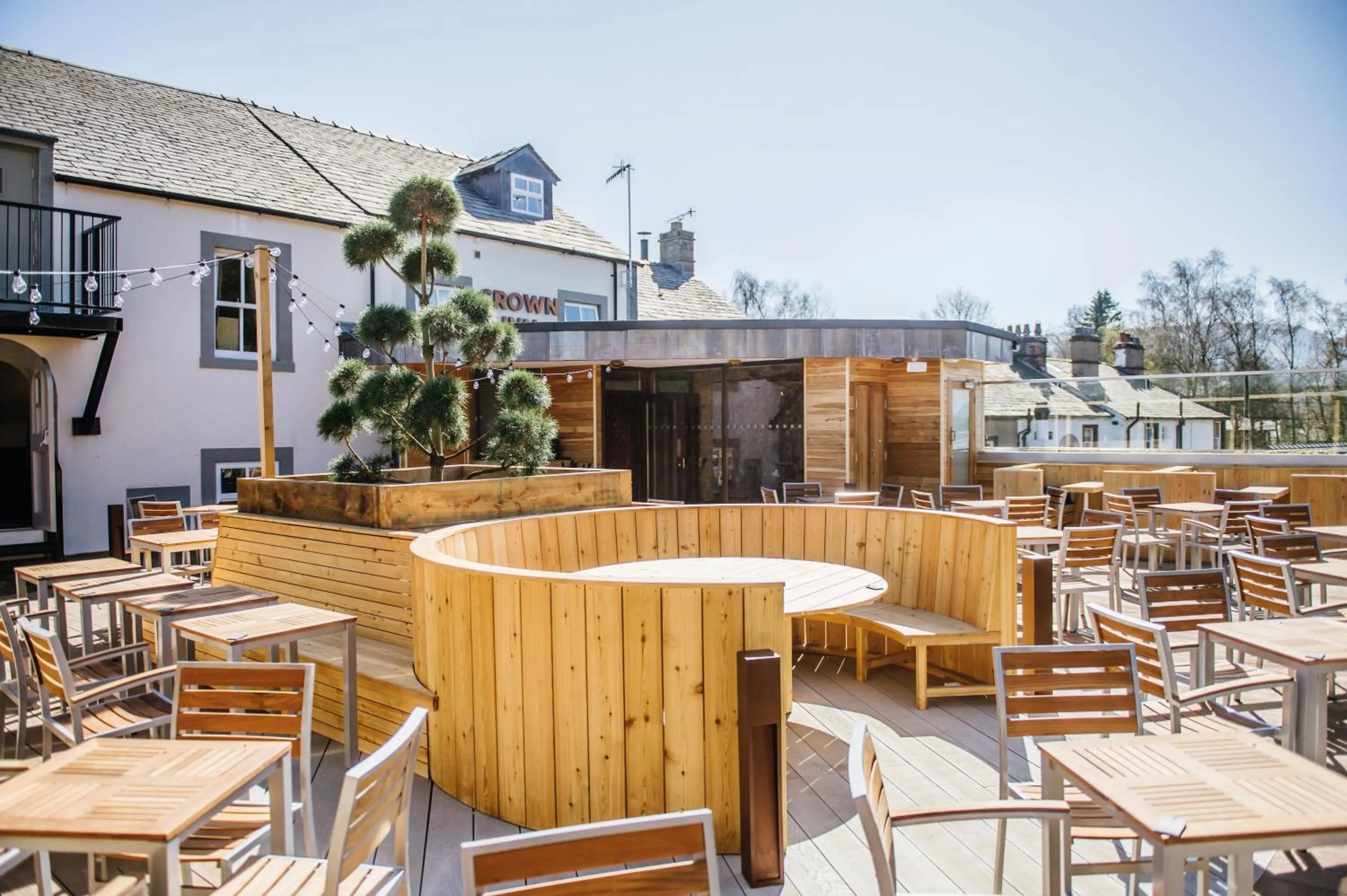 Balcony/Terrace in The Crown Inn Pooley Bridge