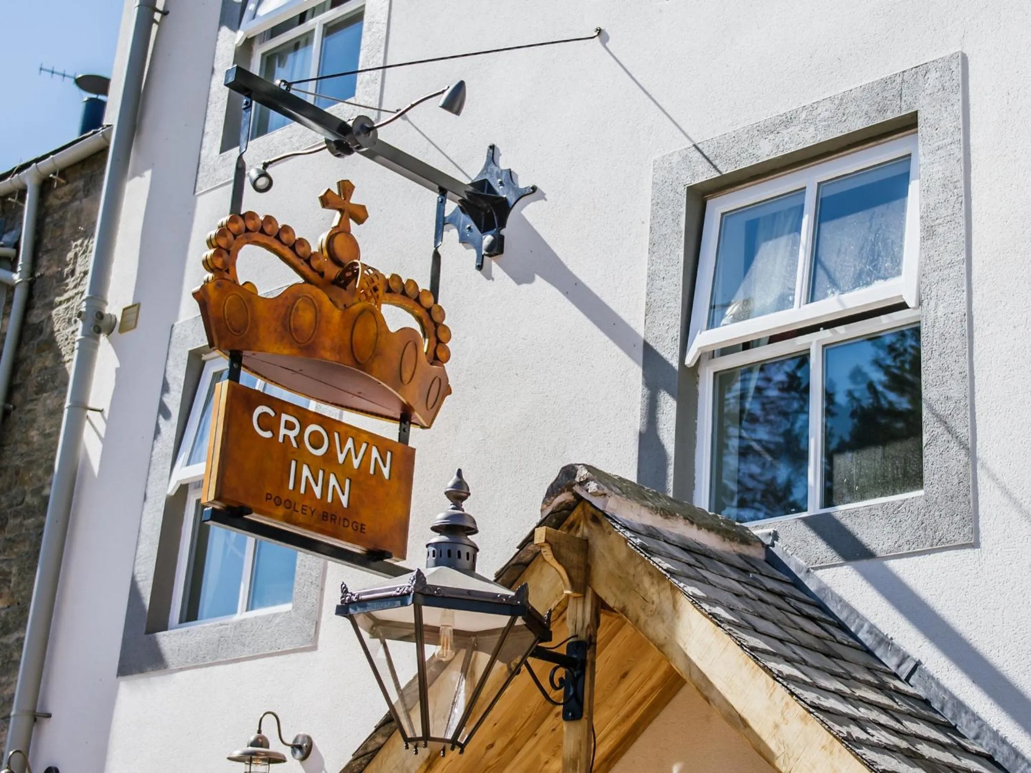 Facade/entrance in The Crown Inn Pooley Bridge