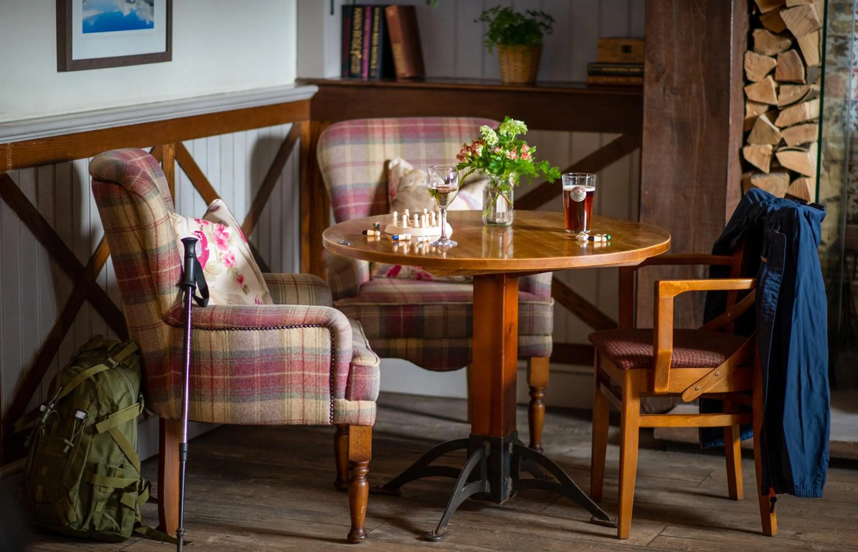 Lounge or bar in The Crown Inn Pooley Bridge