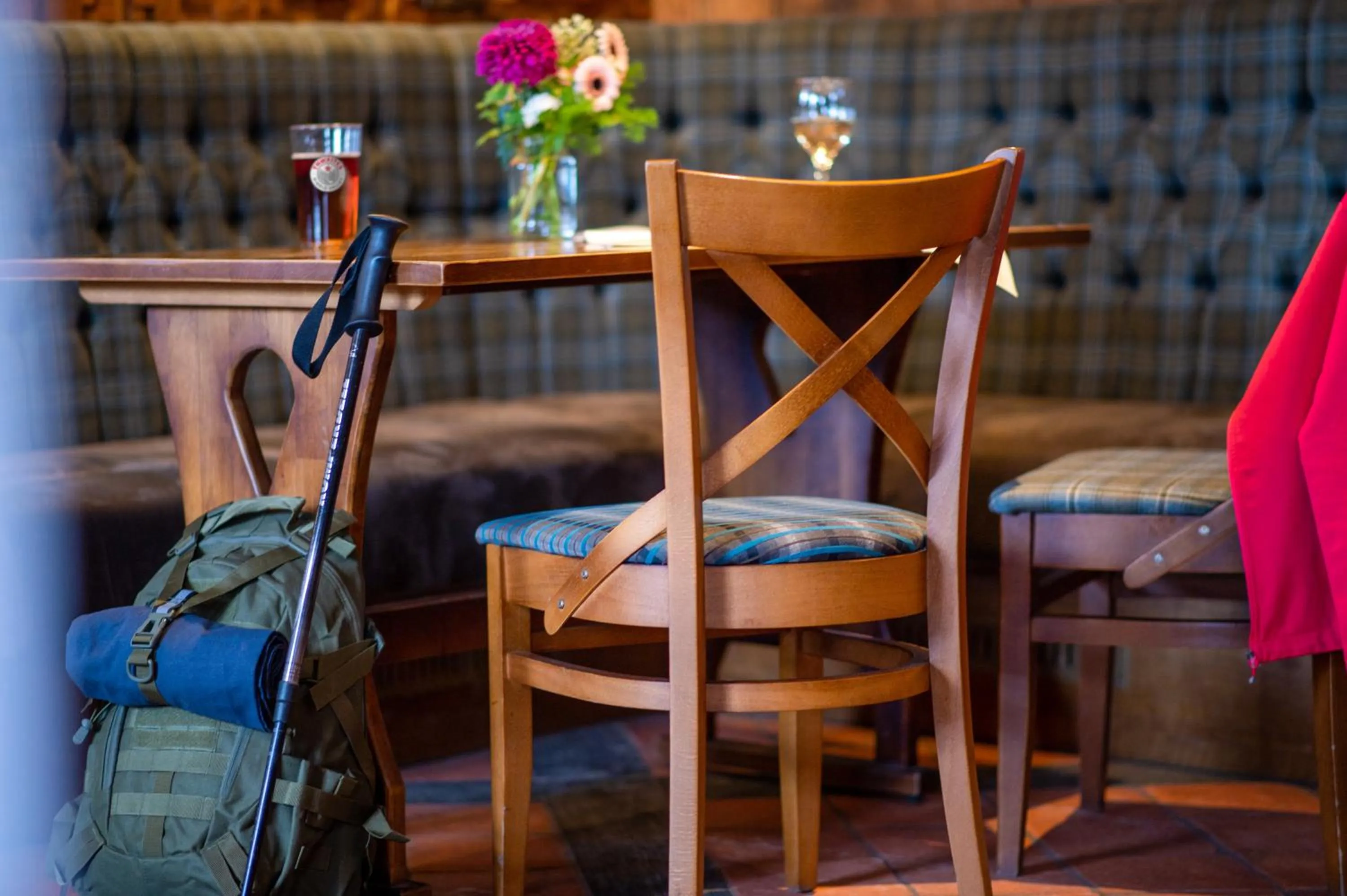 Dining area in The Crown Inn Pooley Bridge