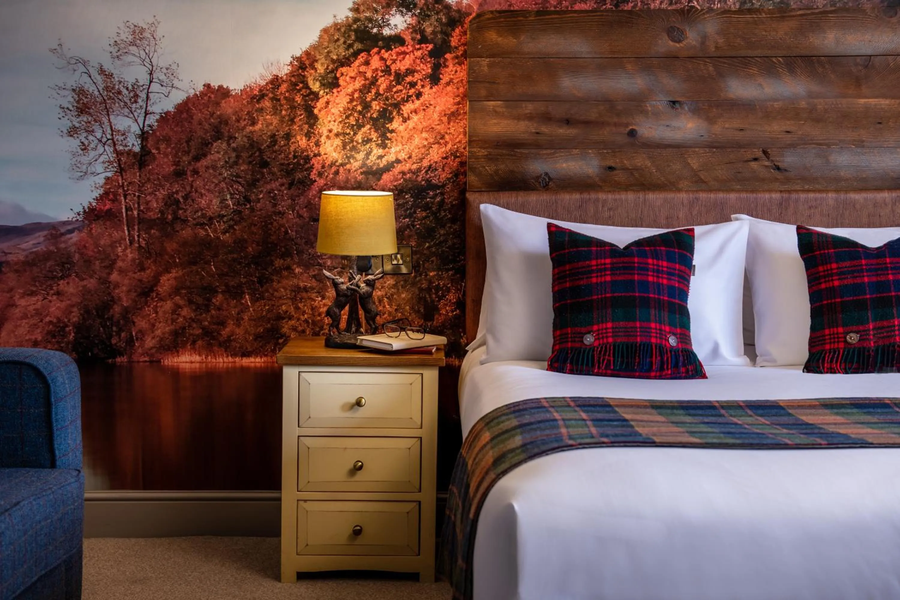 Bed in The Crown Inn Pooley Bridge