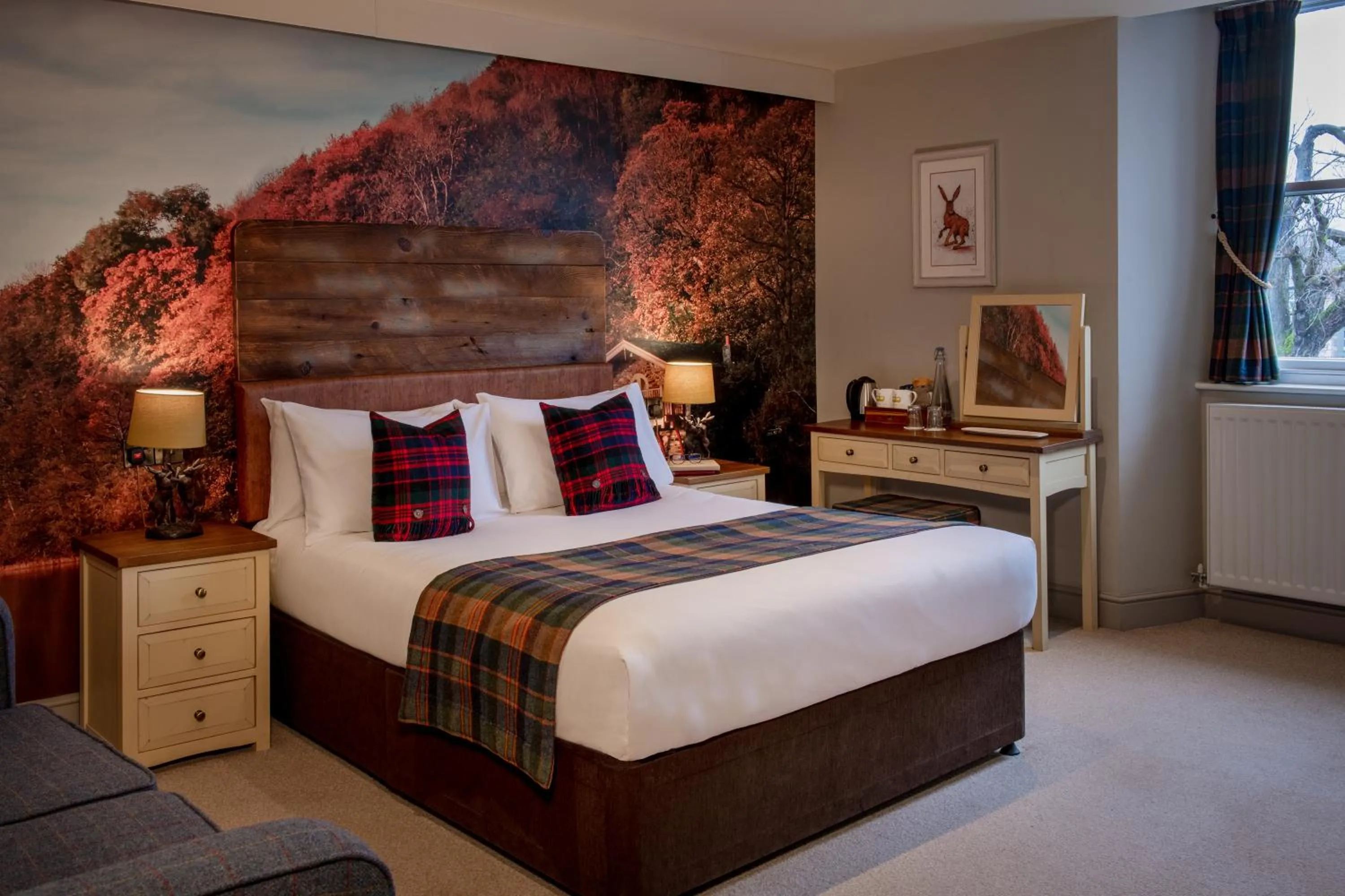 Bed in The Crown Inn Pooley Bridge