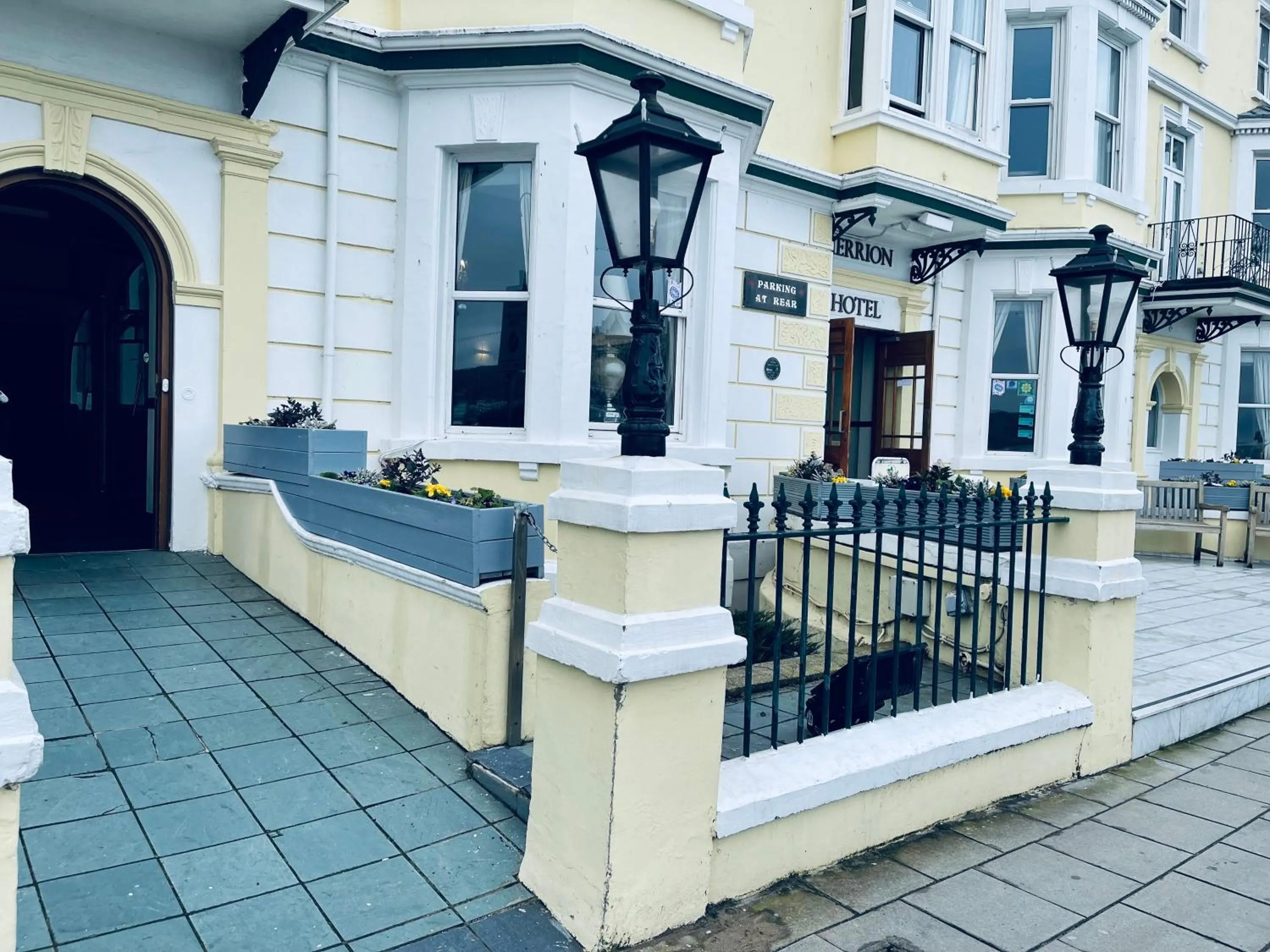 Patio in Merrion Hotel