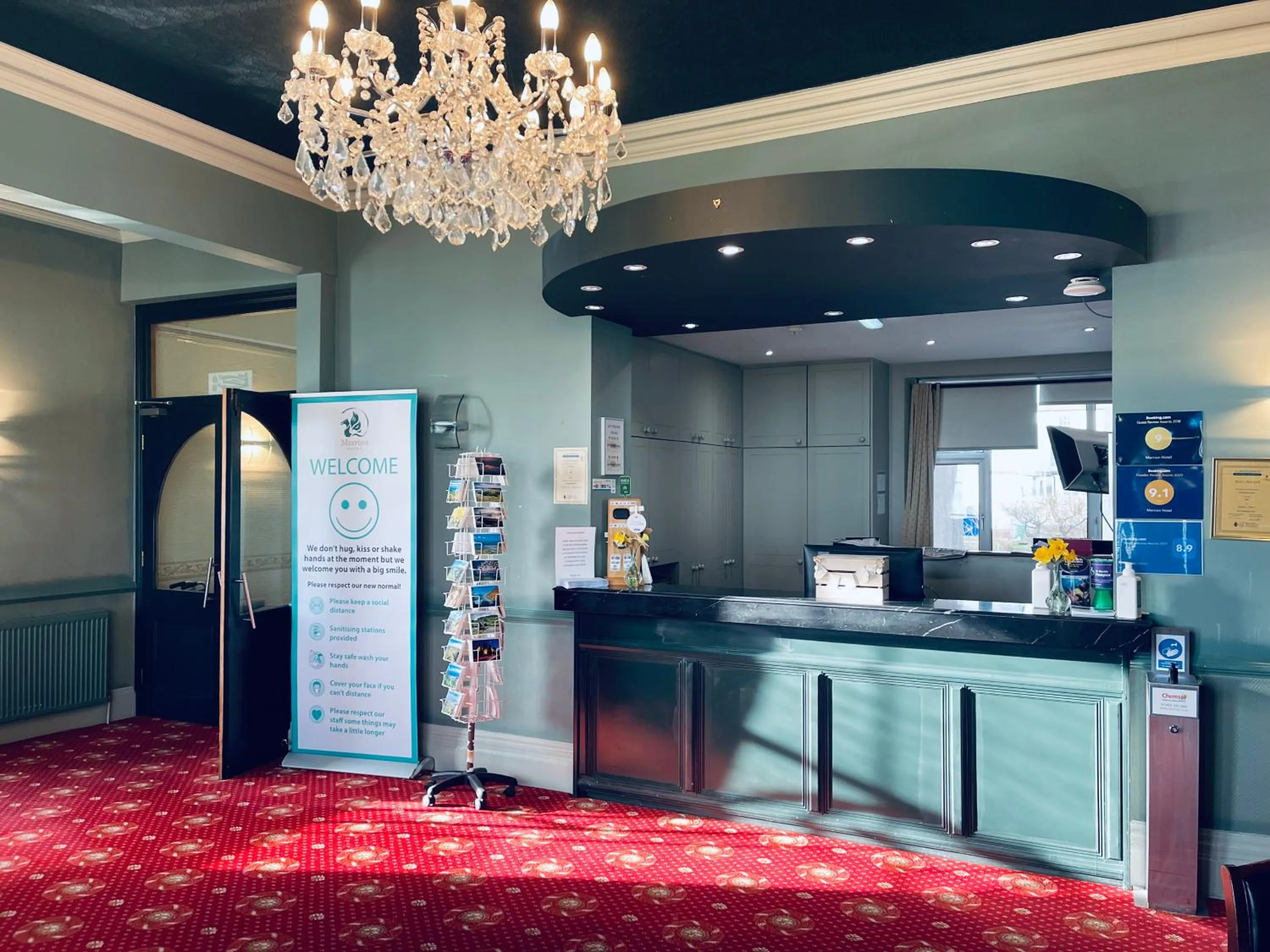 Lobby or reception in Merrion Hotel