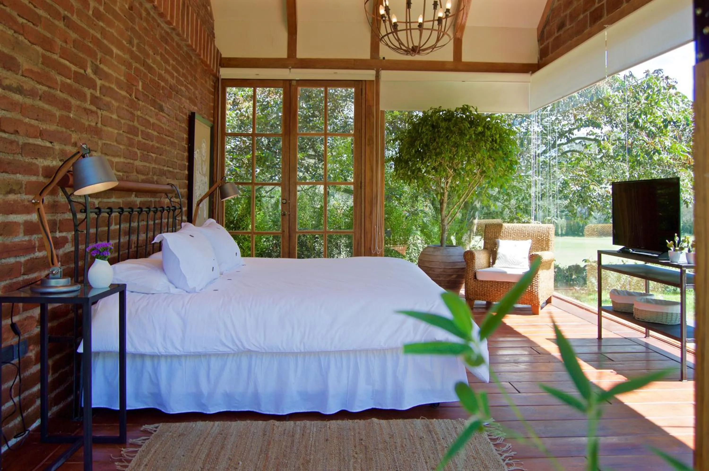 Garden, Bed in La Palma Polo Hotel - Airport Area