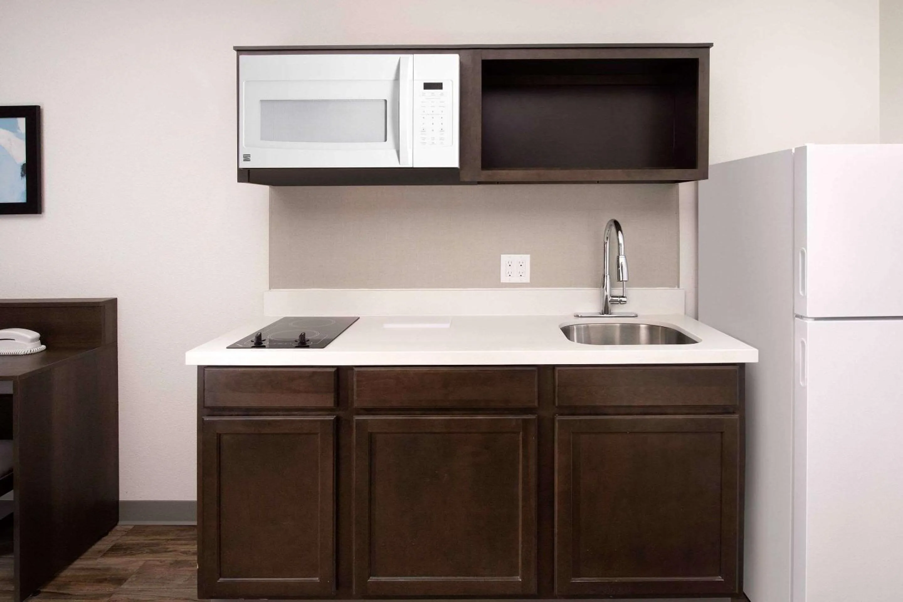 Photo of the whole room in WoodSpring Suites Austin South Central I-35