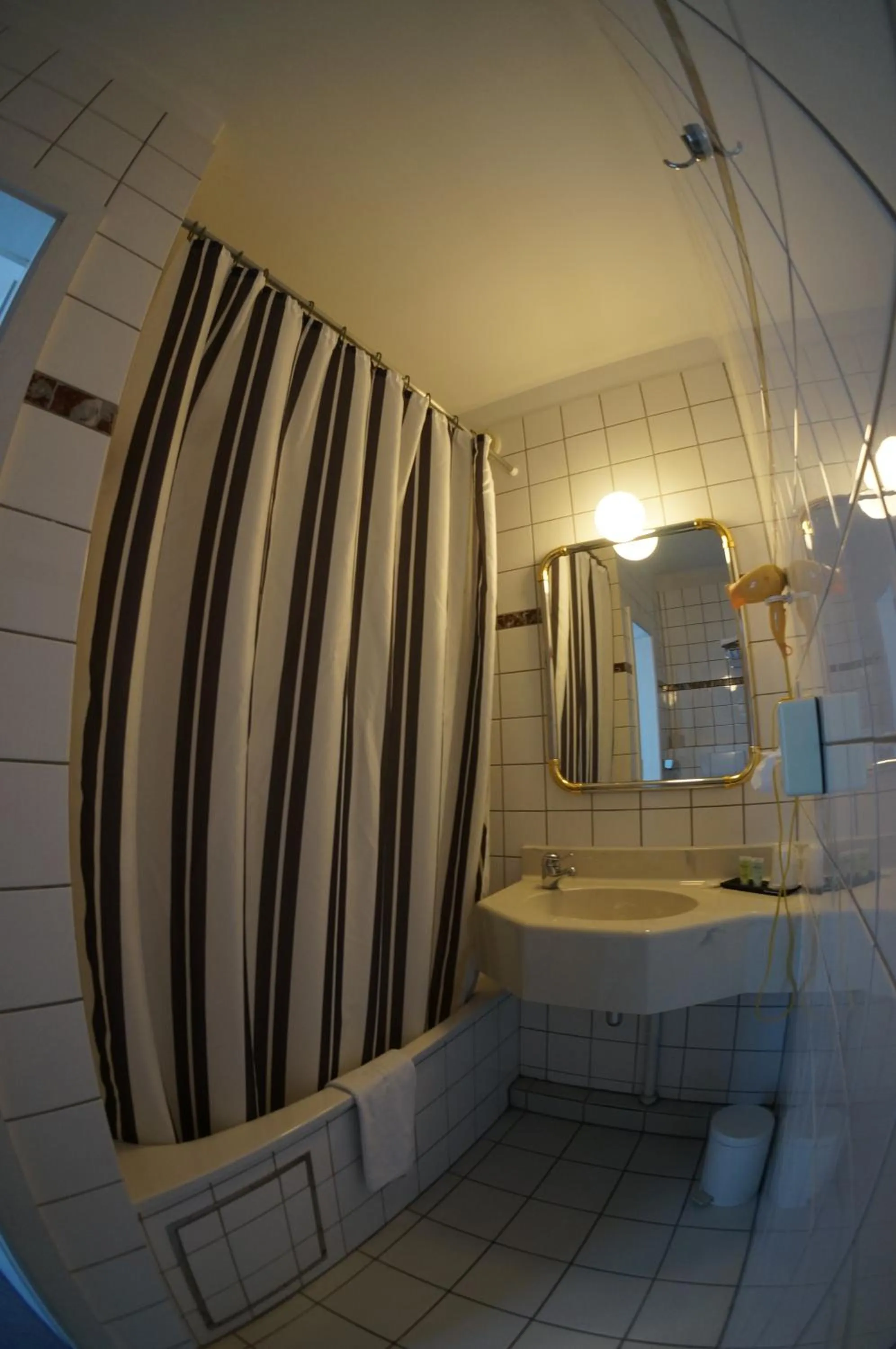 Shower in Hotel du Roy