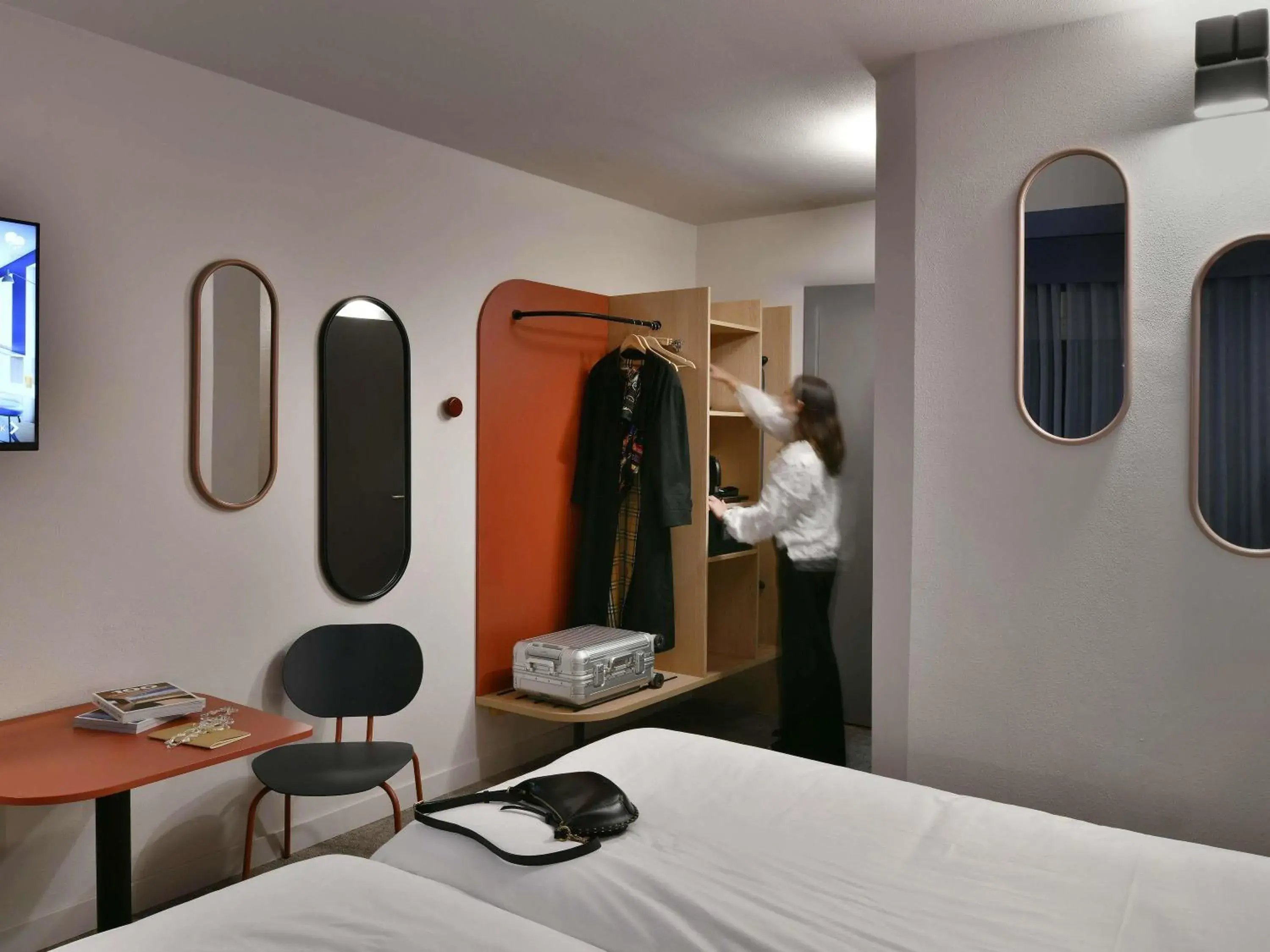 Bedroom in Ibis Styles Charleroi Airport Aero 44 Bedroom in Ibis Styles Charleroi Airport Aero 44