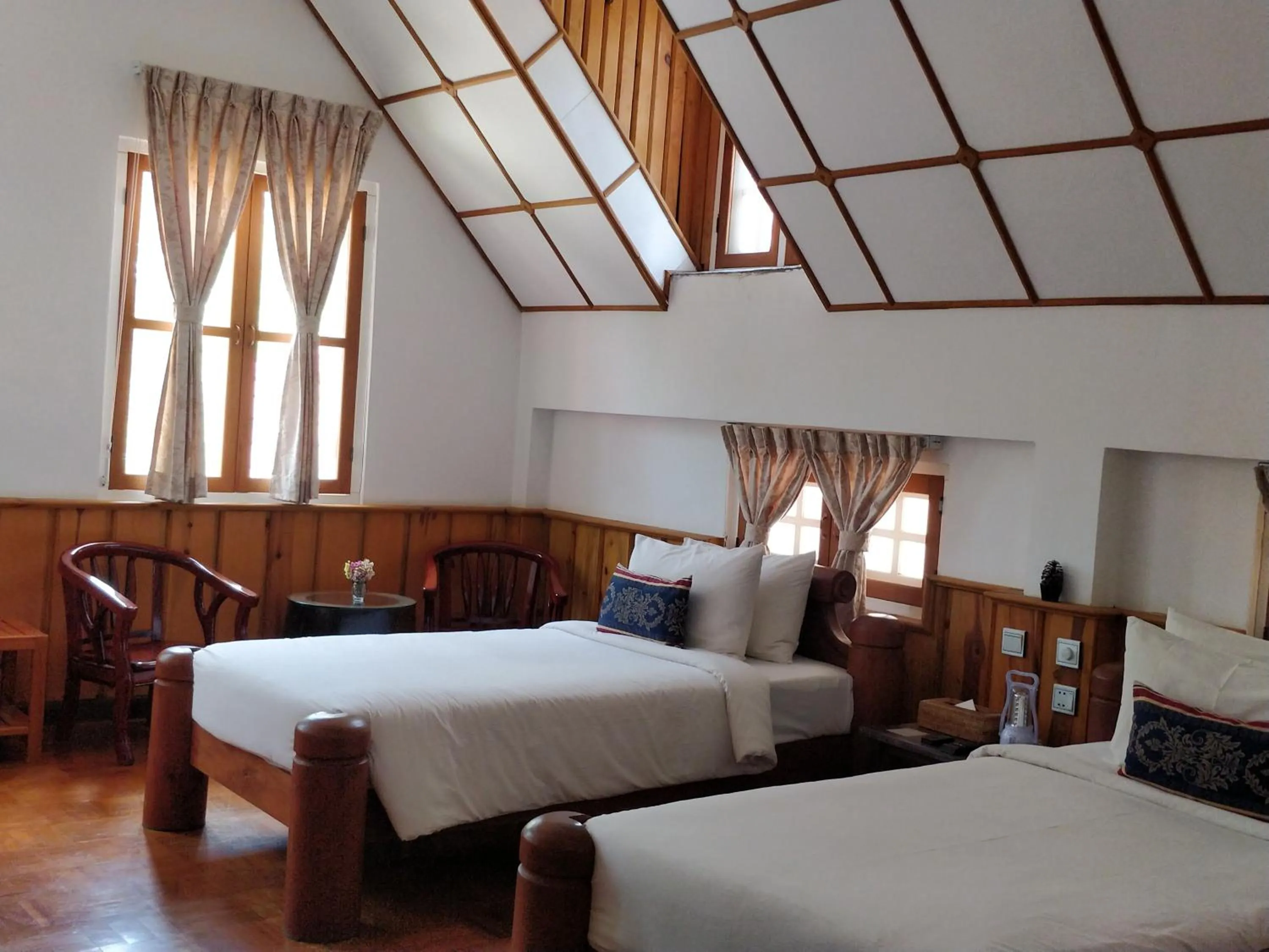 Bedroom, Bed in Hillock Villa