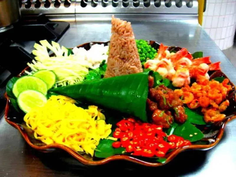 Food close-up in Guerrera Rice Paddy Villas Food close-up in Guerrera Rice Paddy Villas