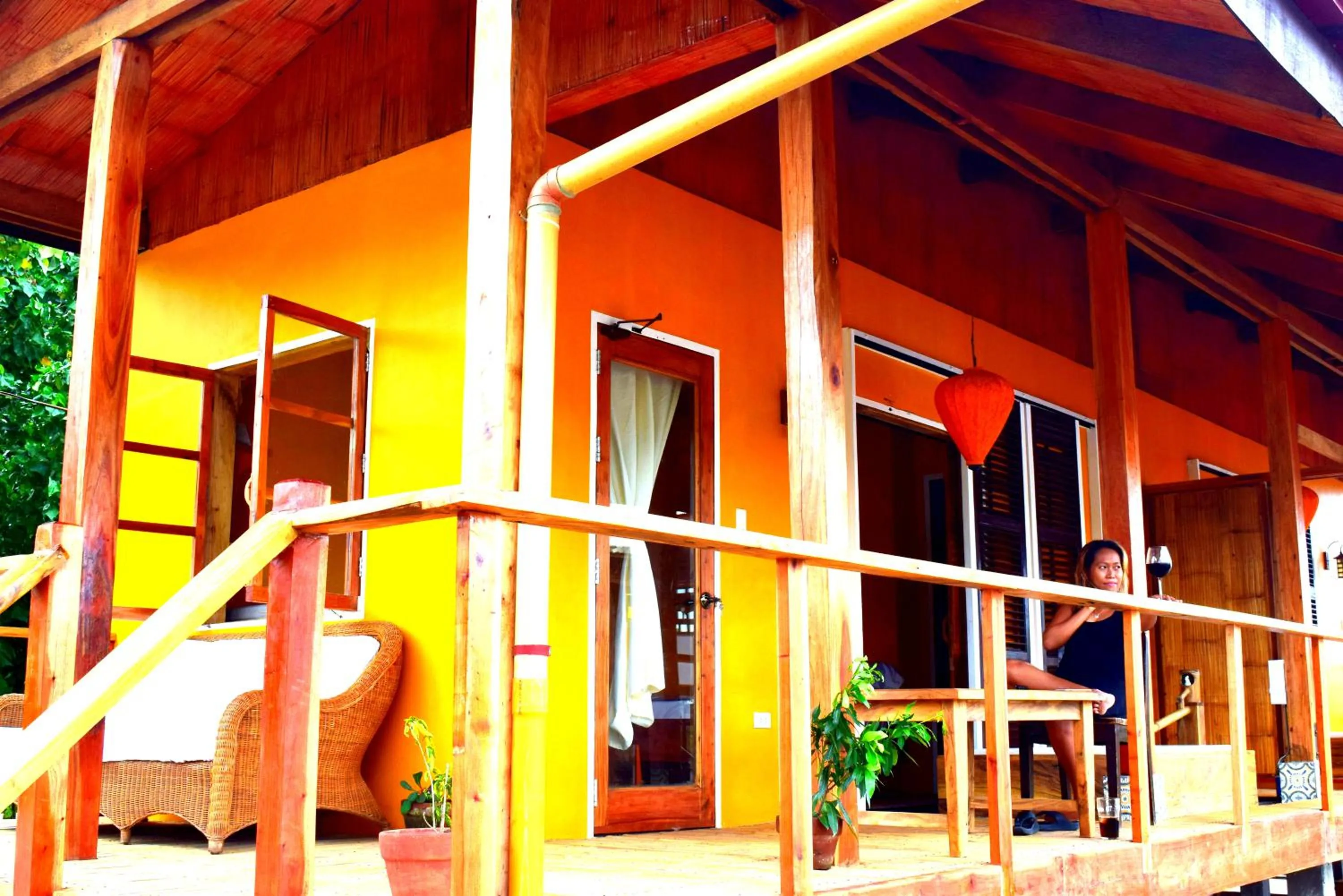 Facade/entrance in Guerrera Rice Paddy Villas
