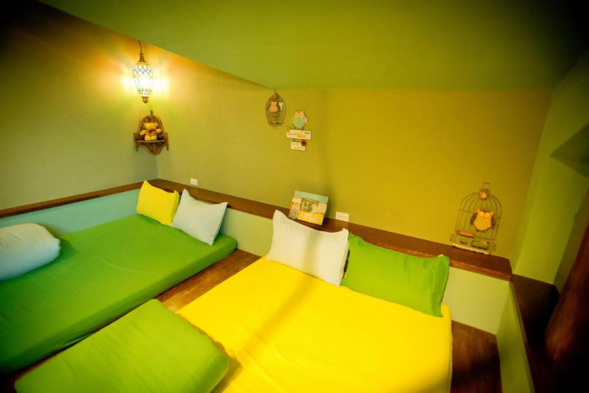 Bed in Kaho Homestay II