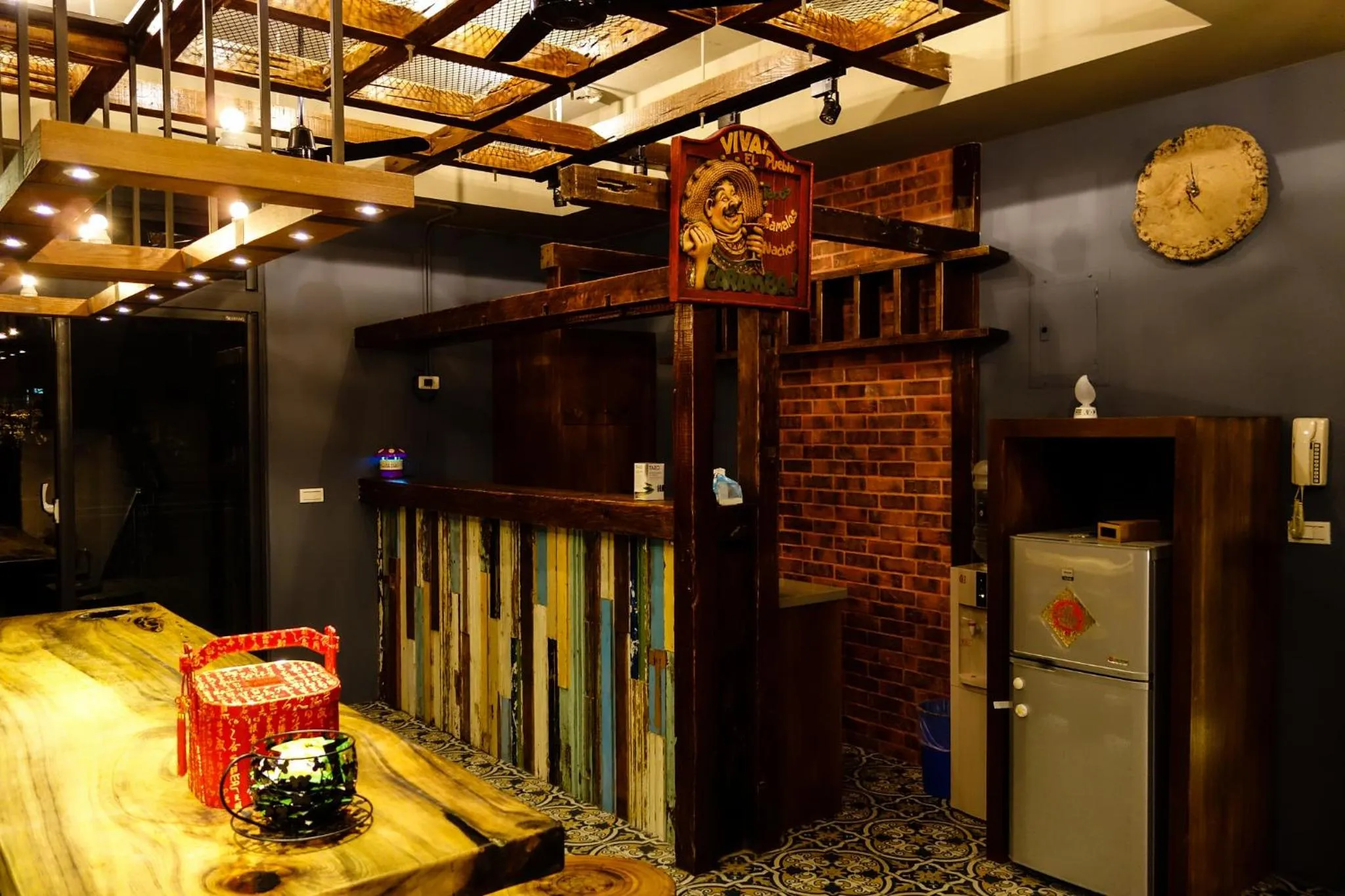 Communal kitchen in Kaho Homestay II