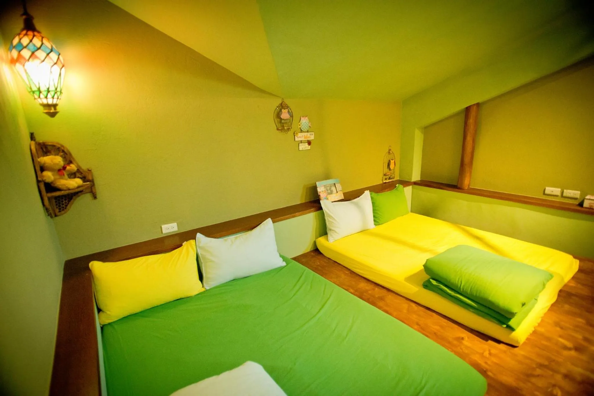 Bed in Kaho Homestay II