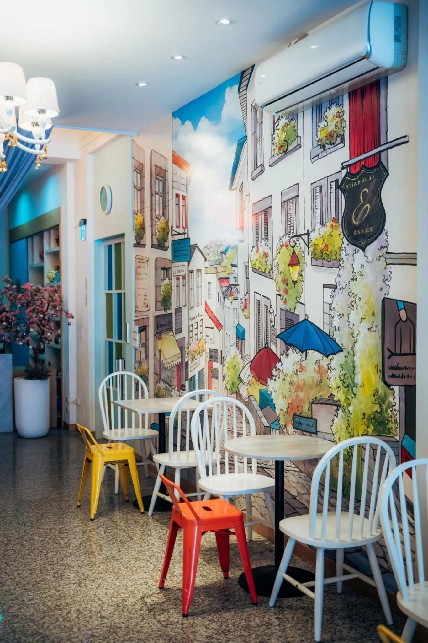 Seating area in Elsa House