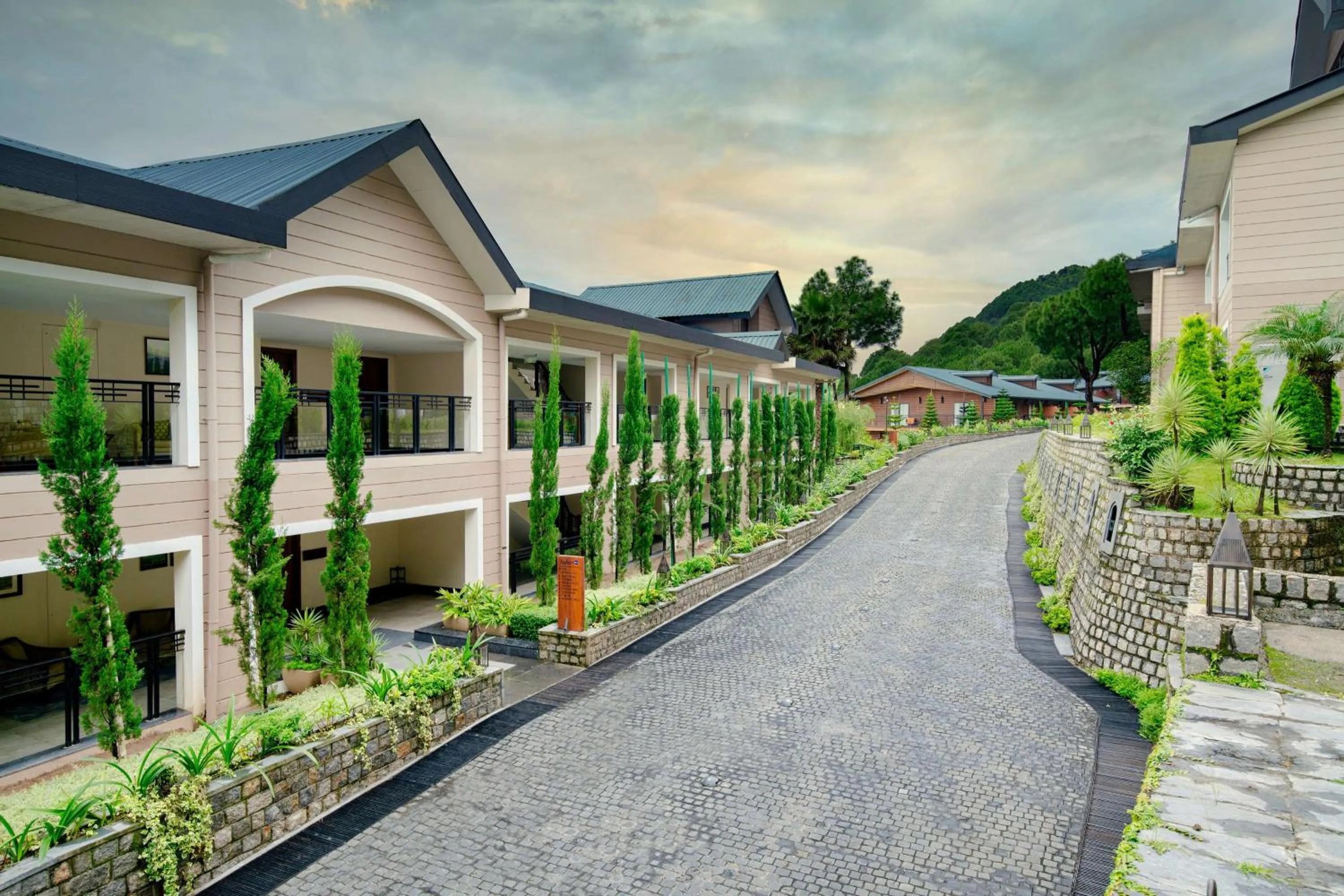 Property building in Radisson Blu Resort Dharamshala