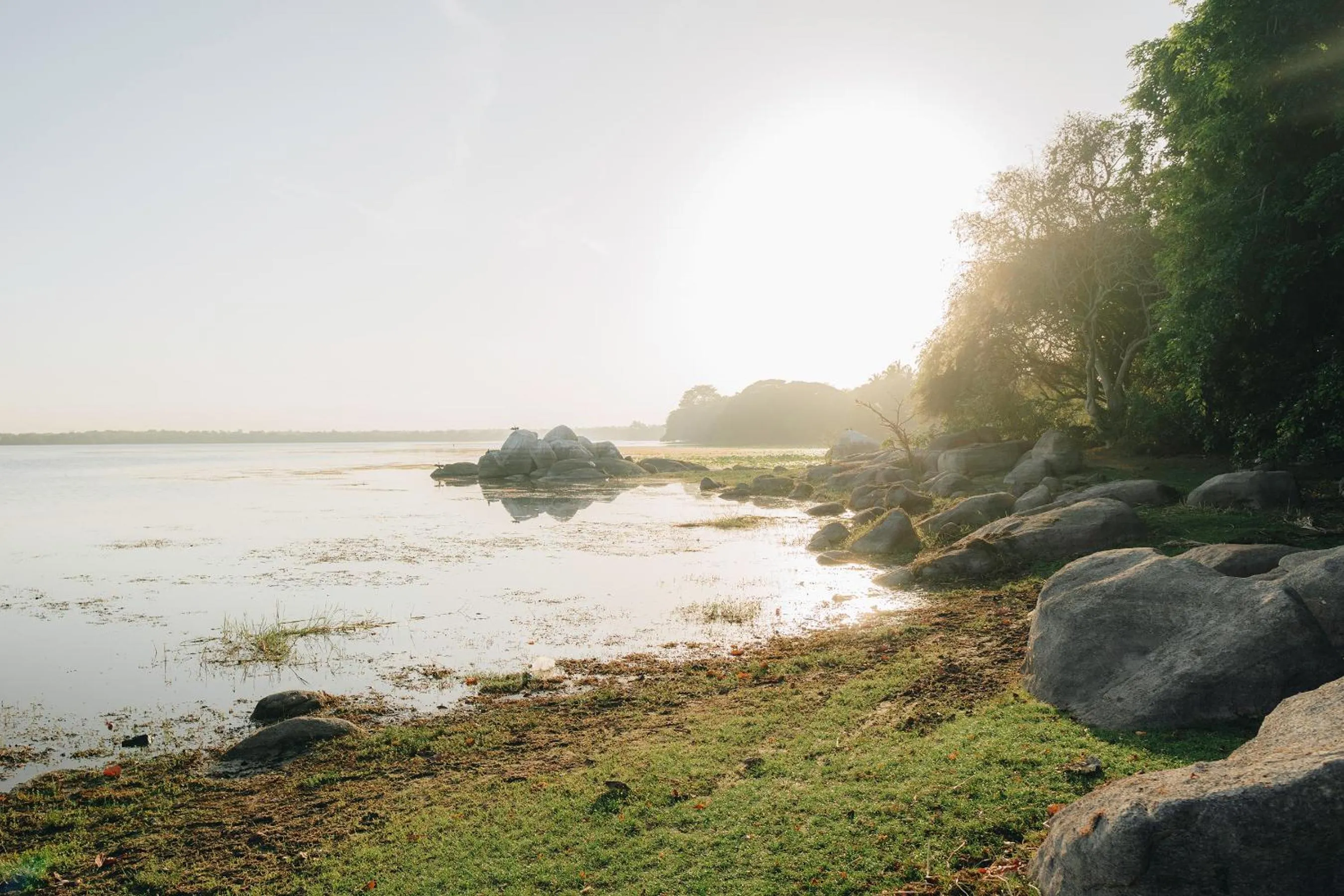 Lake view in Yala Oga Reach Hotel