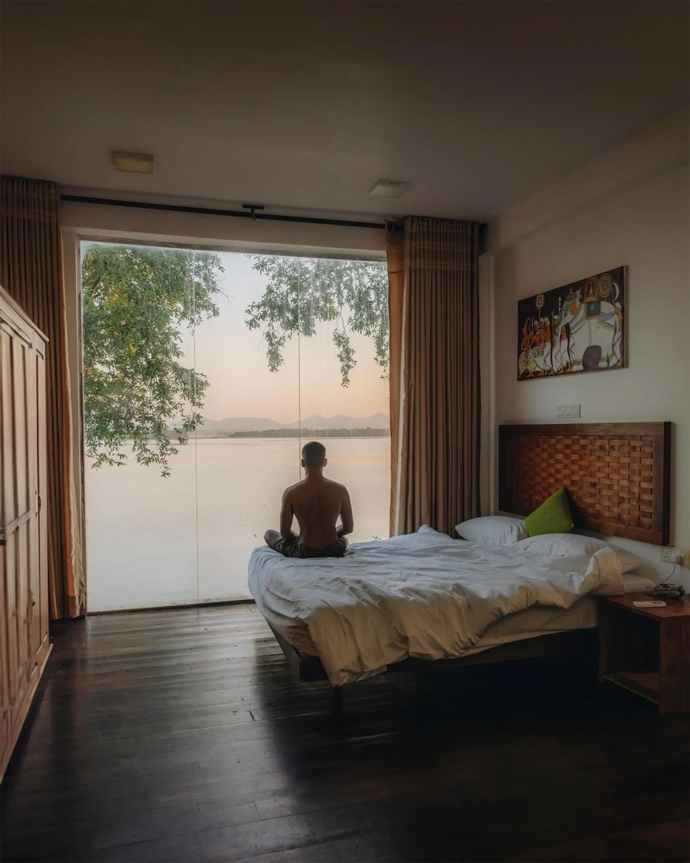 Double Room with Lake View - single occupancy in Yala Oga Reach Hotel Double Room with Lake View - single occupancy in Yala Oga Reach Hotel