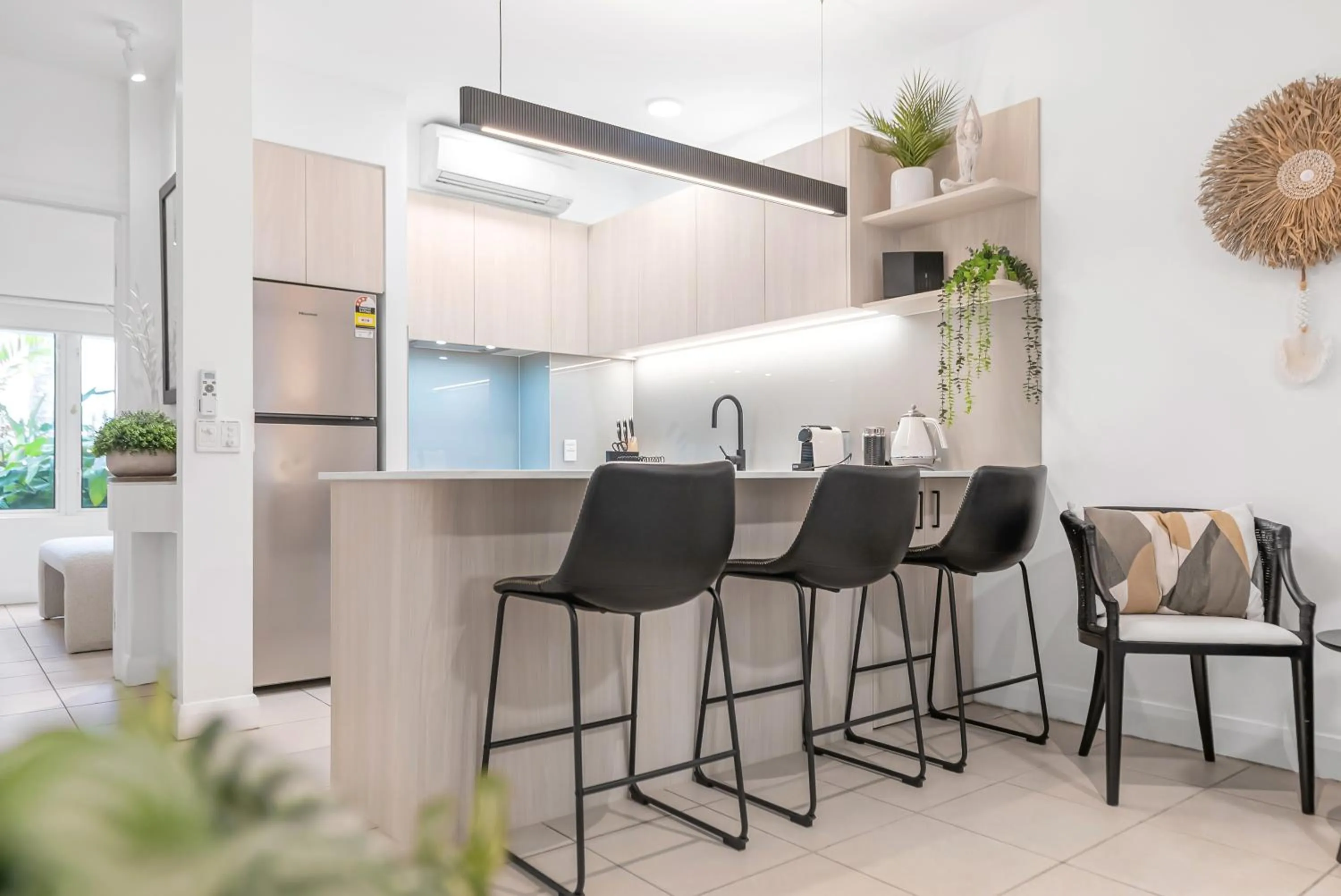 Kitchen or kitchenette in Elysium Private Apartments at Beach Club & Spa