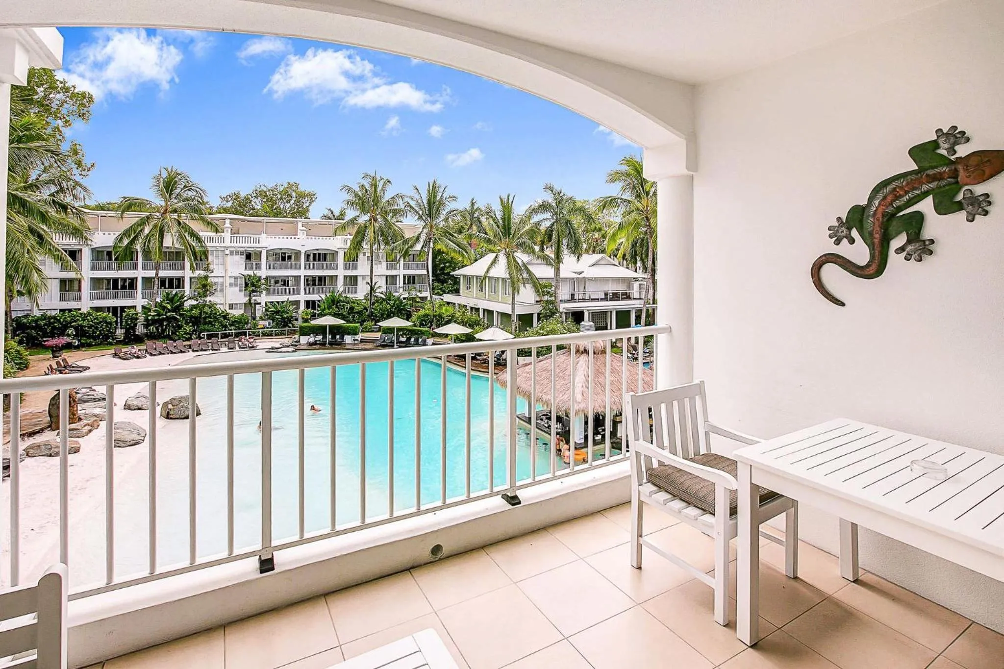 Balcony/Terrace in Elysium Private Apartments at Beach Club & Spa