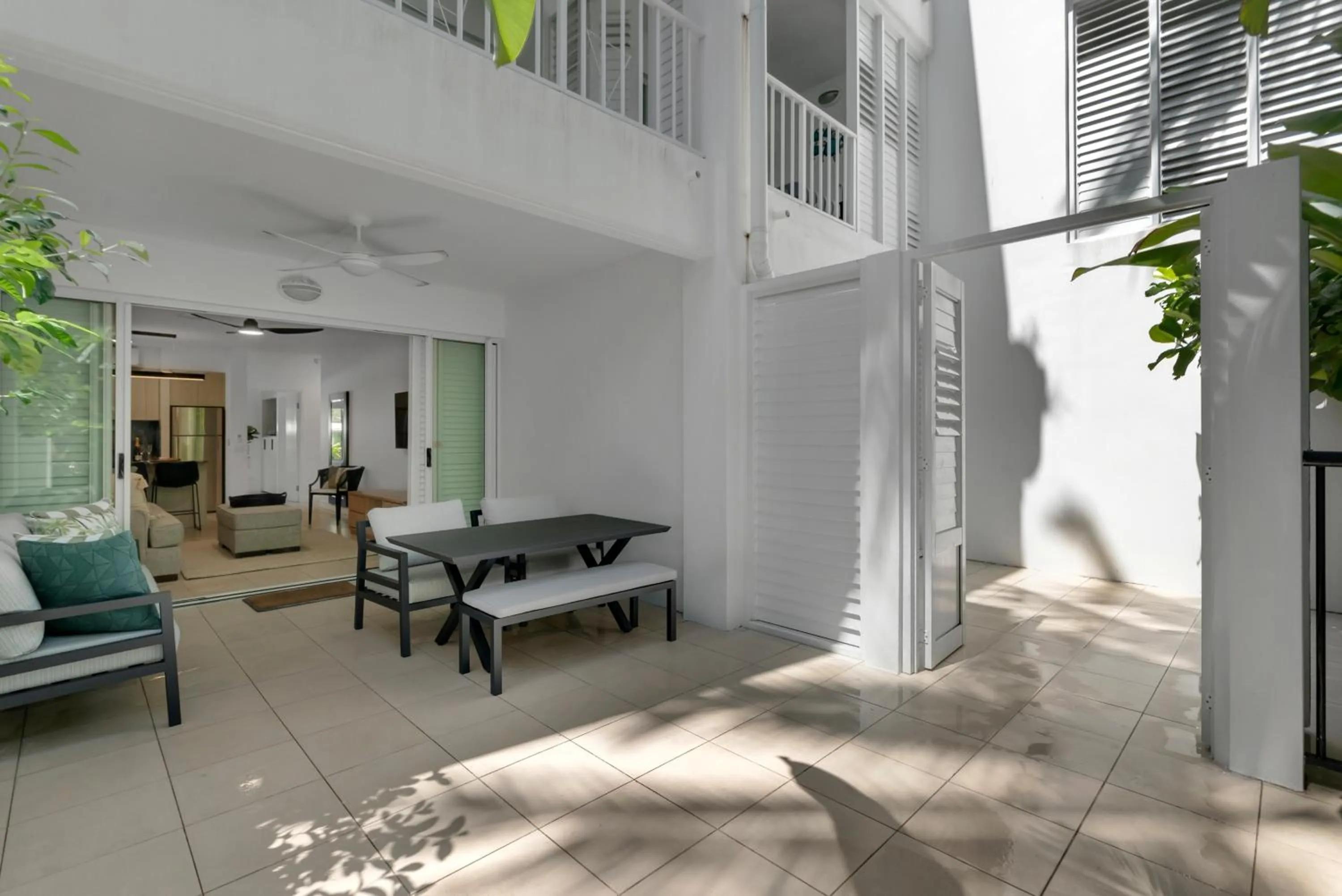 Patio in Elysium Private Apartments at Beach Club & Spa