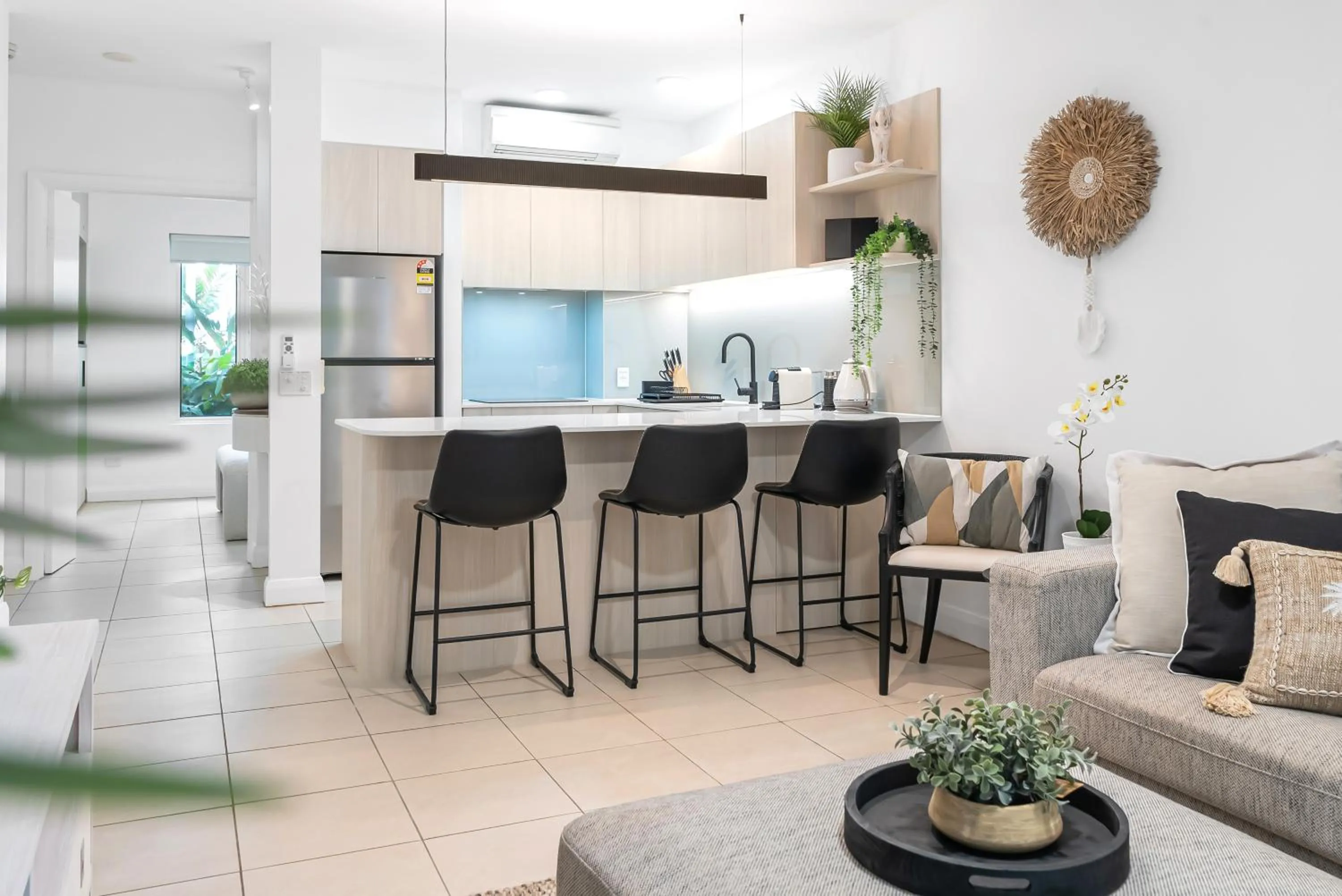 Kitchen or kitchenette in Elysium Private Apartments at Beach Club & Spa