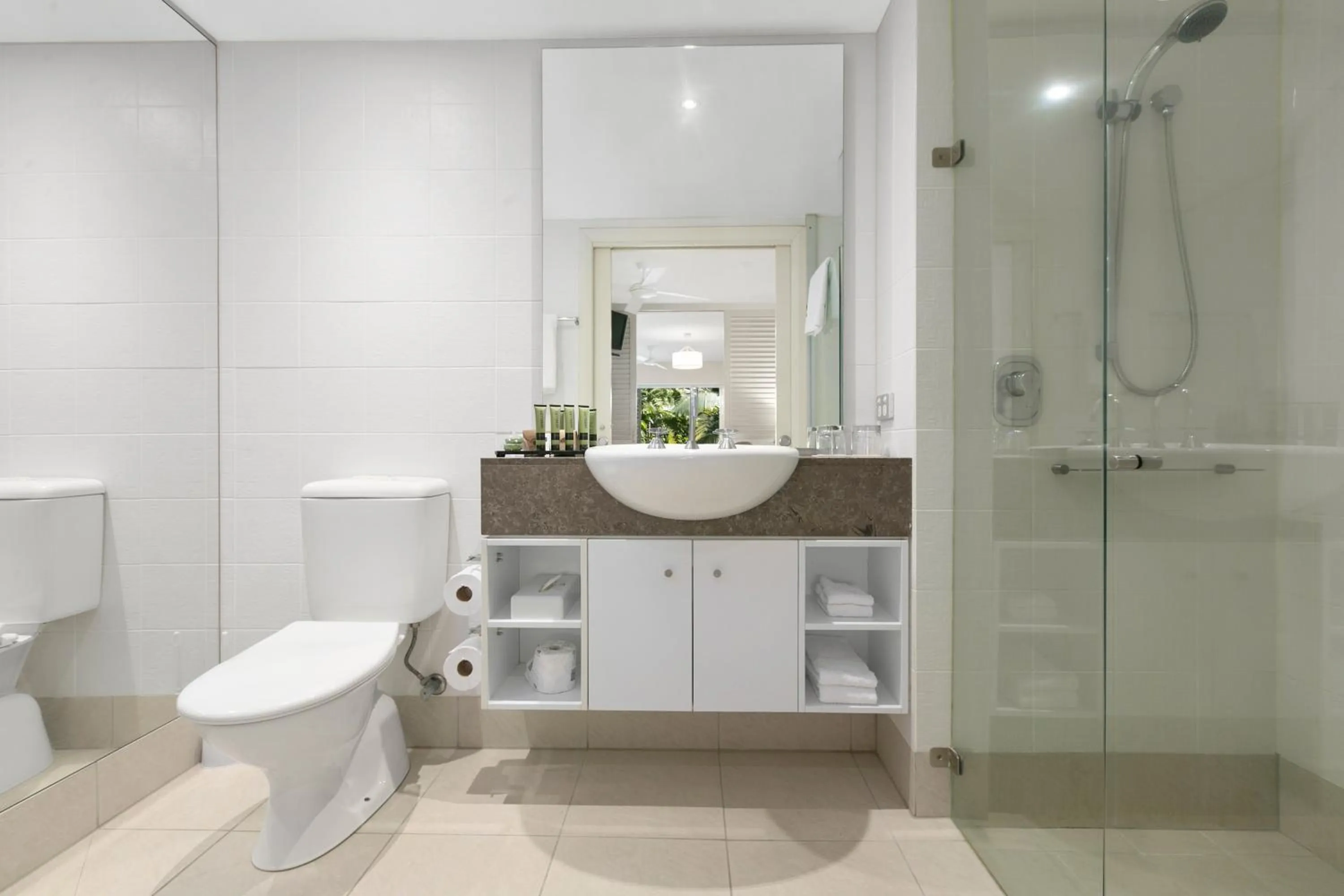Bathroom in Elysium Private Apartments at Beach Club & Spa