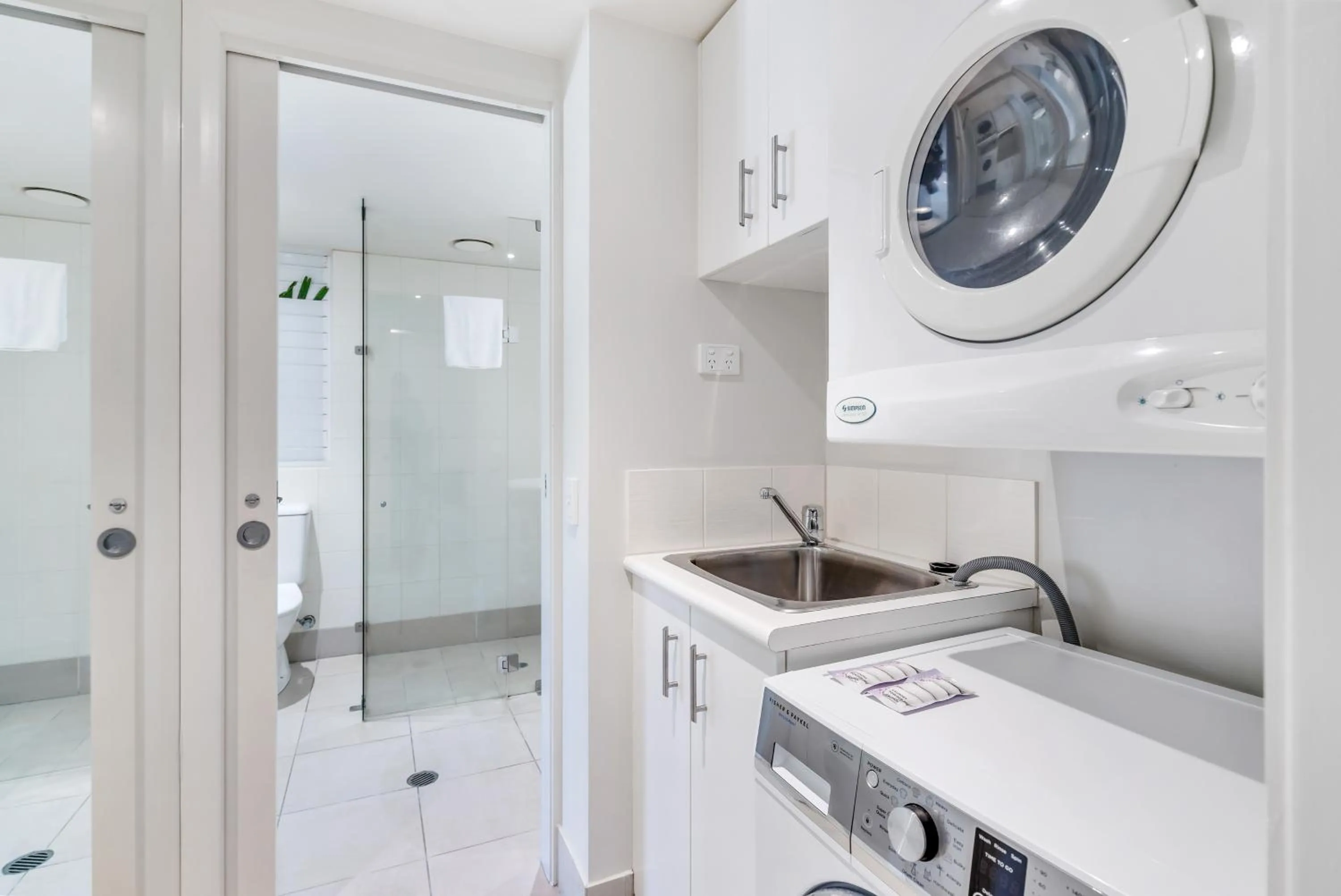 laundry in Elysium Private Apartments at Beach Club & Spa