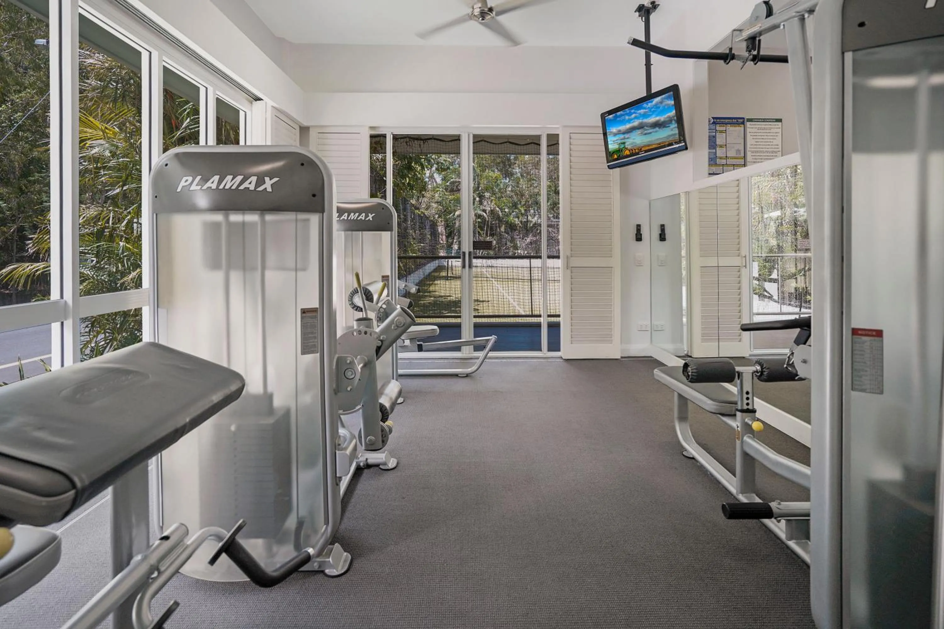 Fitness centre/facilities in Elysium Private Apartments at Beach Club & Spa