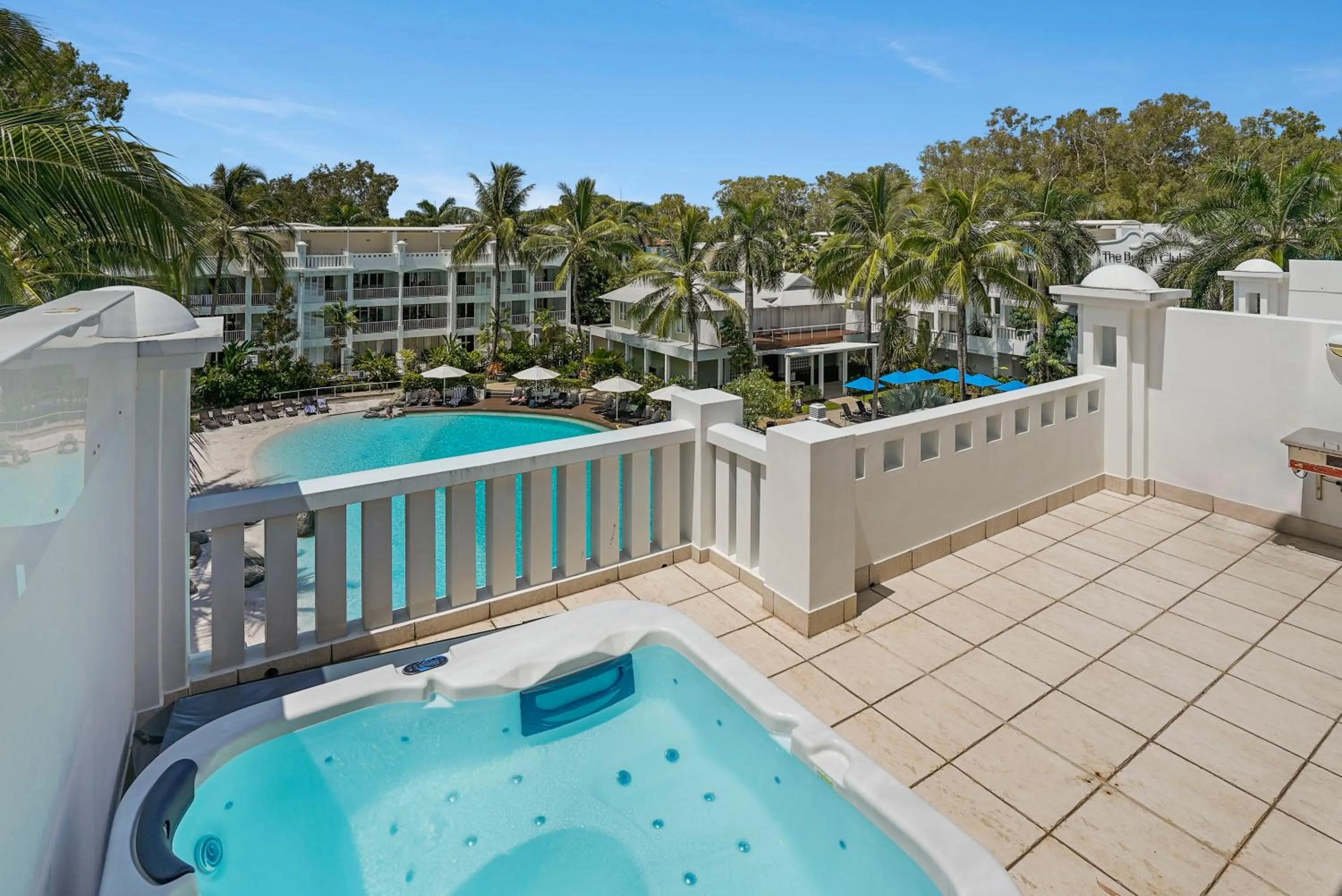 BBQ facilities in Elysium Private Apartments at Beach Club & Spa