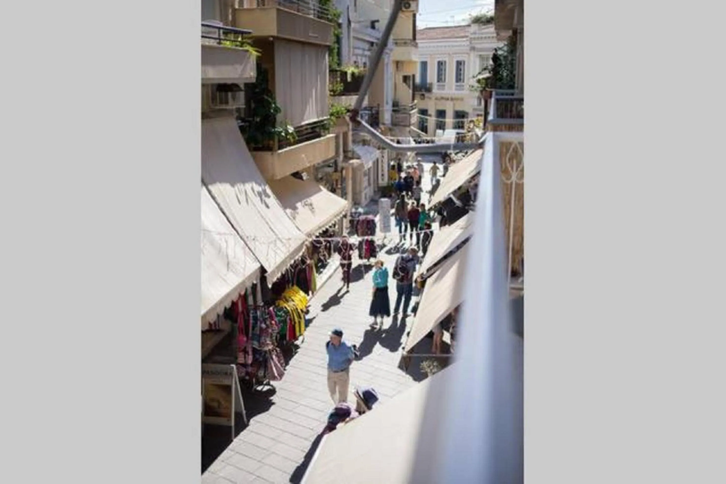 Balcony/Terrace in Acropolis Lovely Flat in Plaka