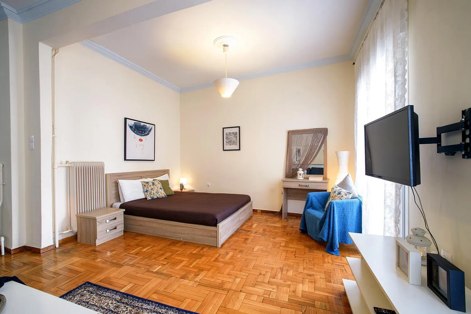 Bed in Acropolis Lovely Flat in Plaka