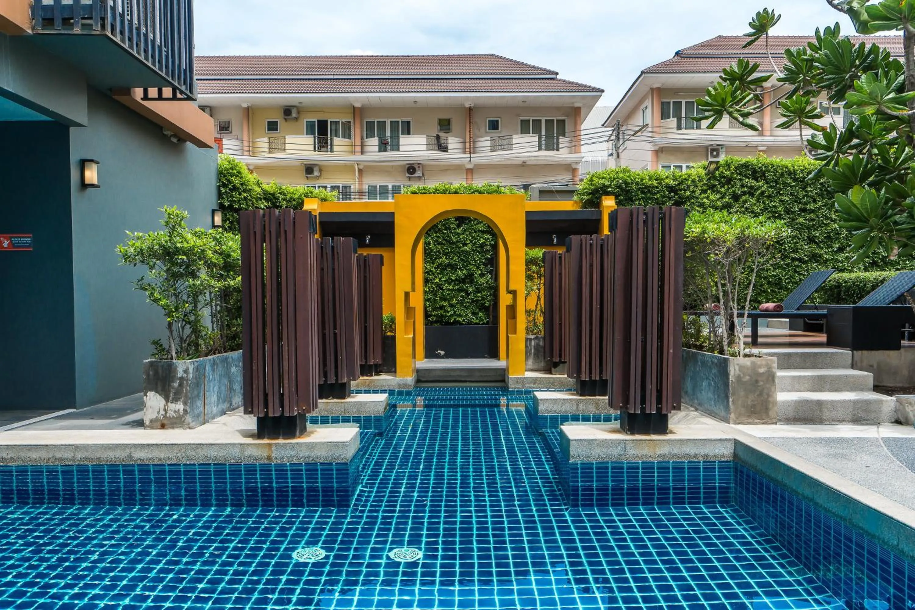 Swimming pool in The Grass Serviced Suites