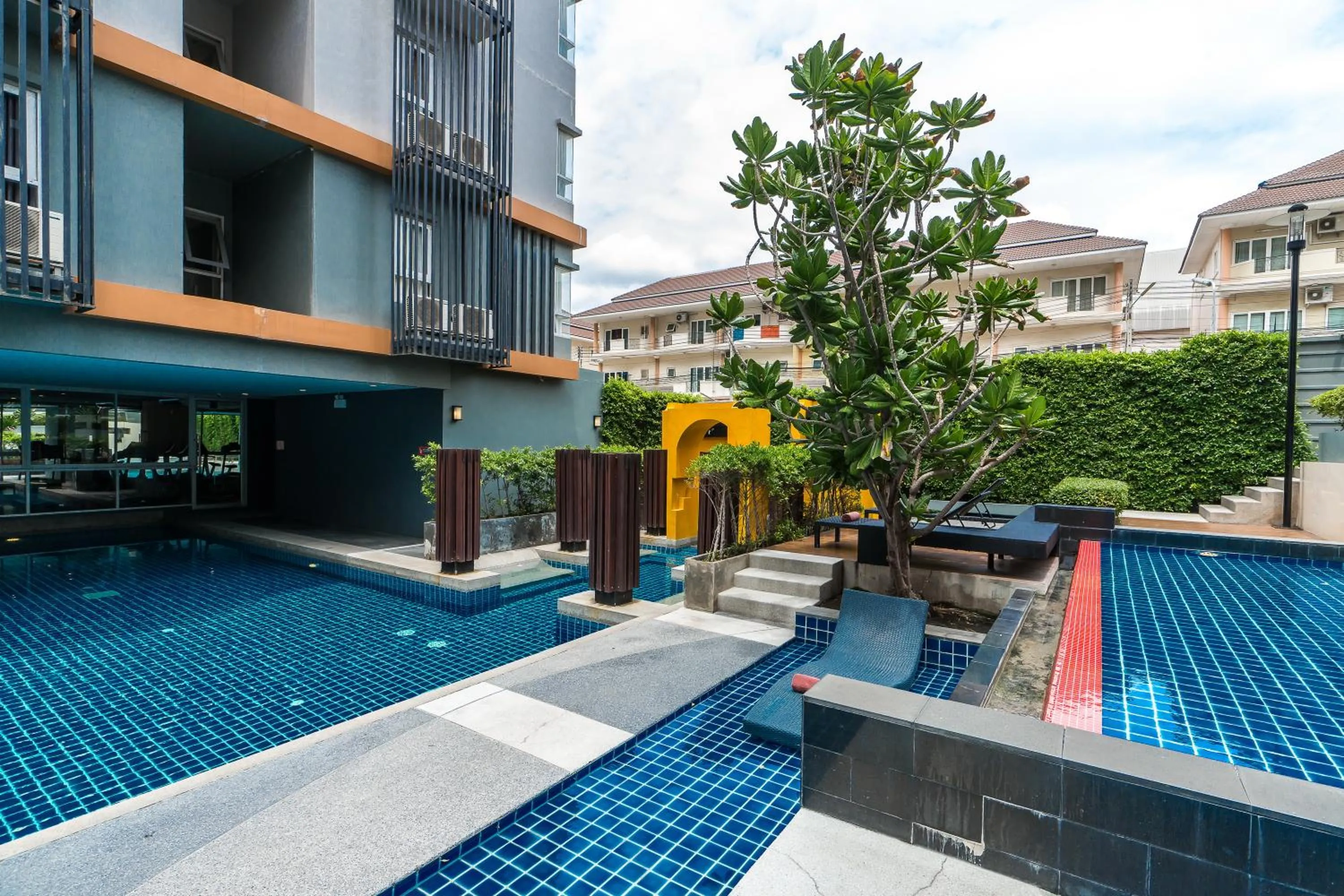 Swimming pool in The Grass Serviced Suites