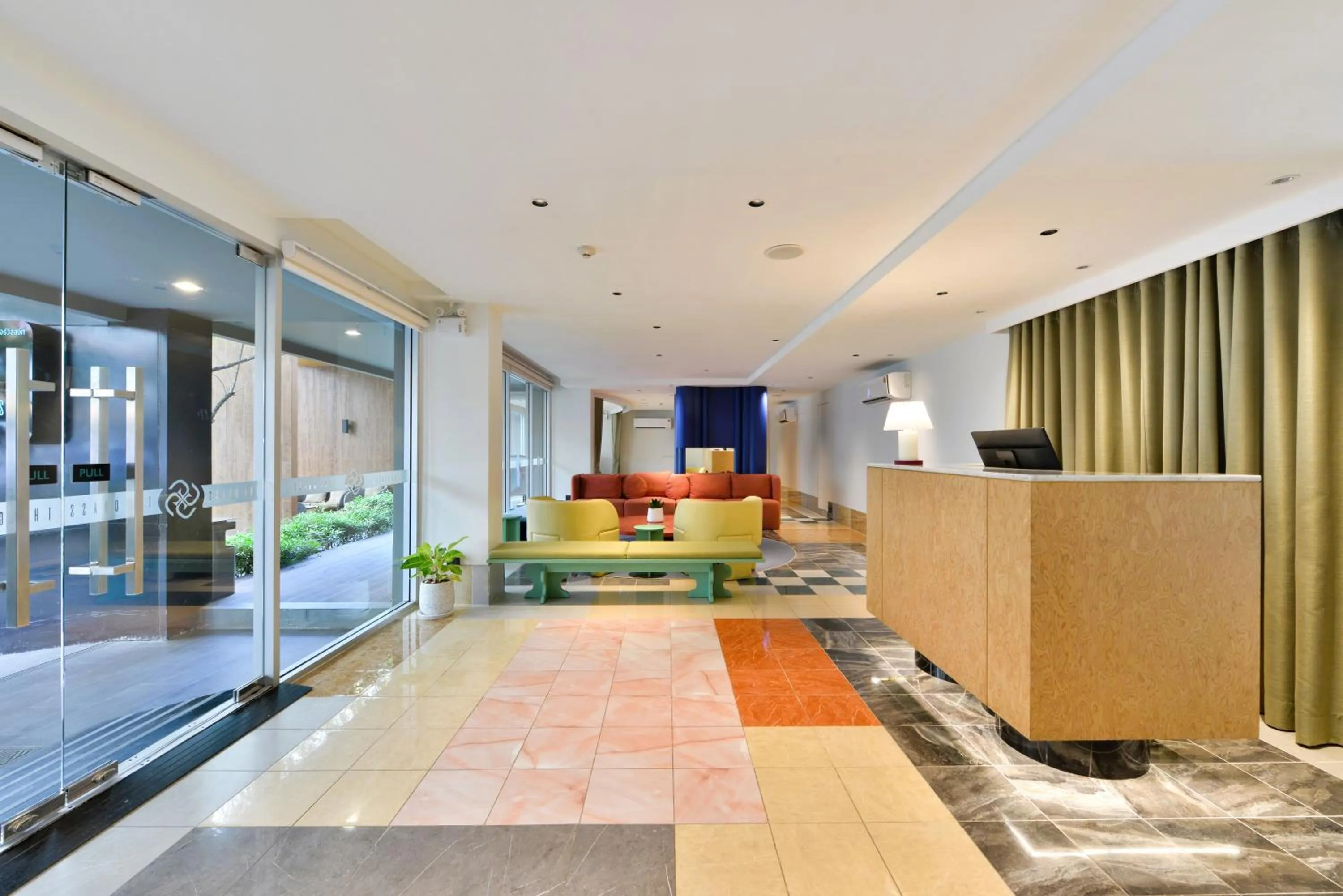 Lobby or reception in The Grass Serviced Suites