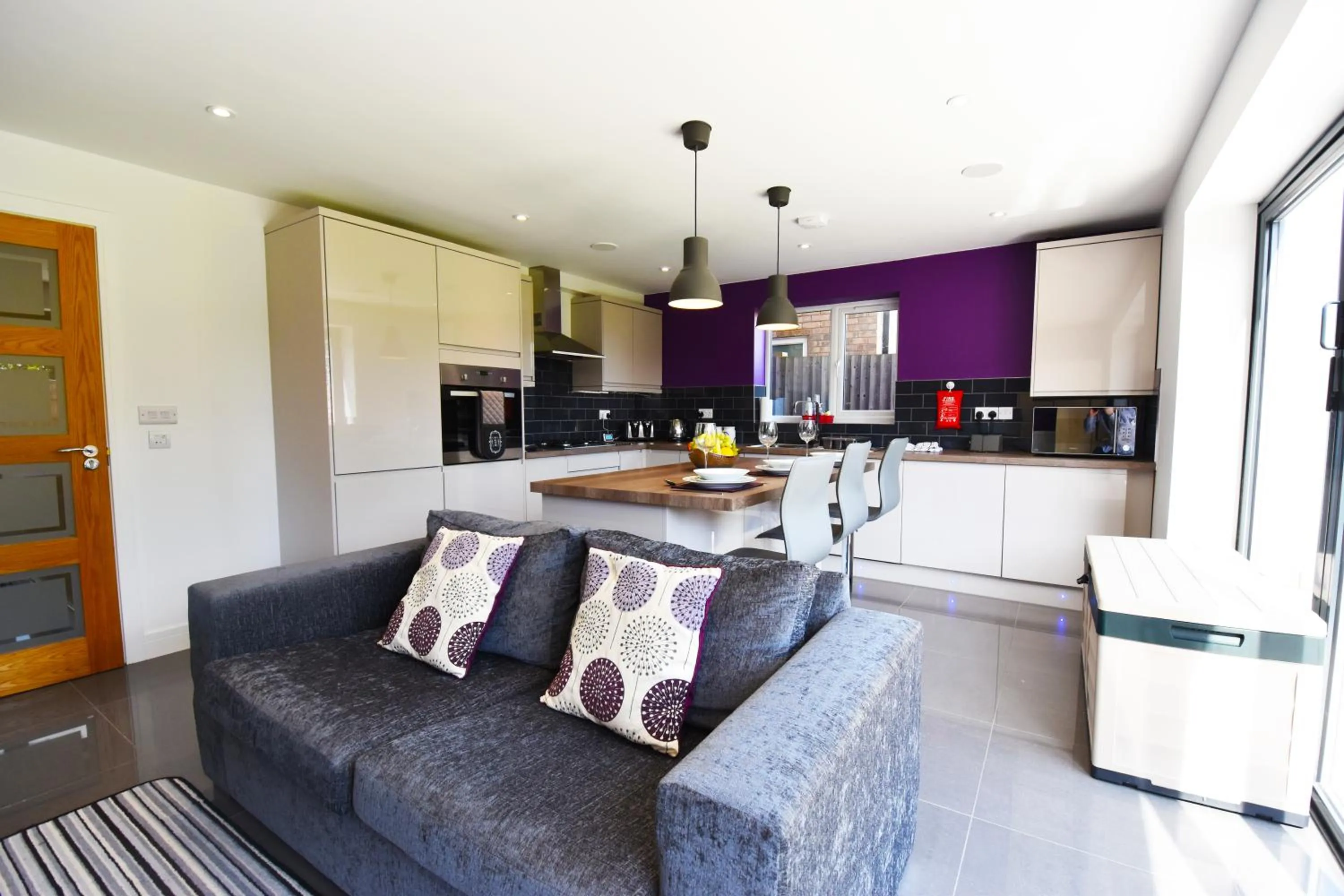 Communal lounge/ TV room in Gorse House