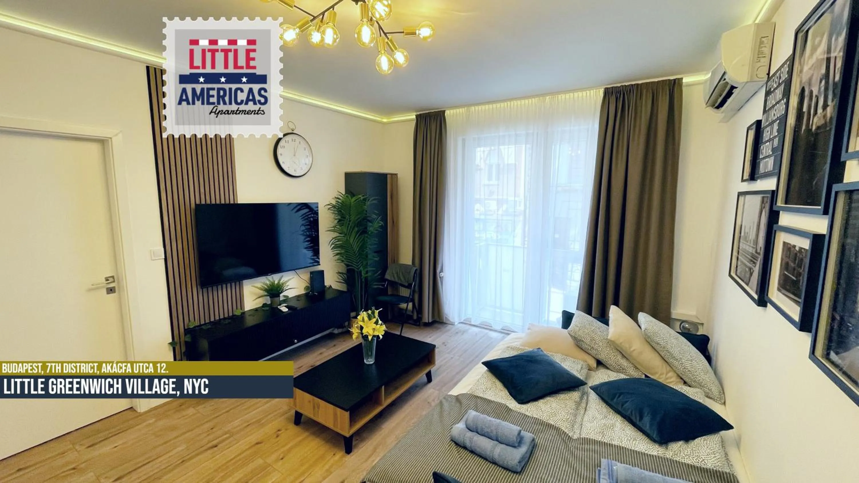 TV and multimedia in Little Americas Ring Apartments