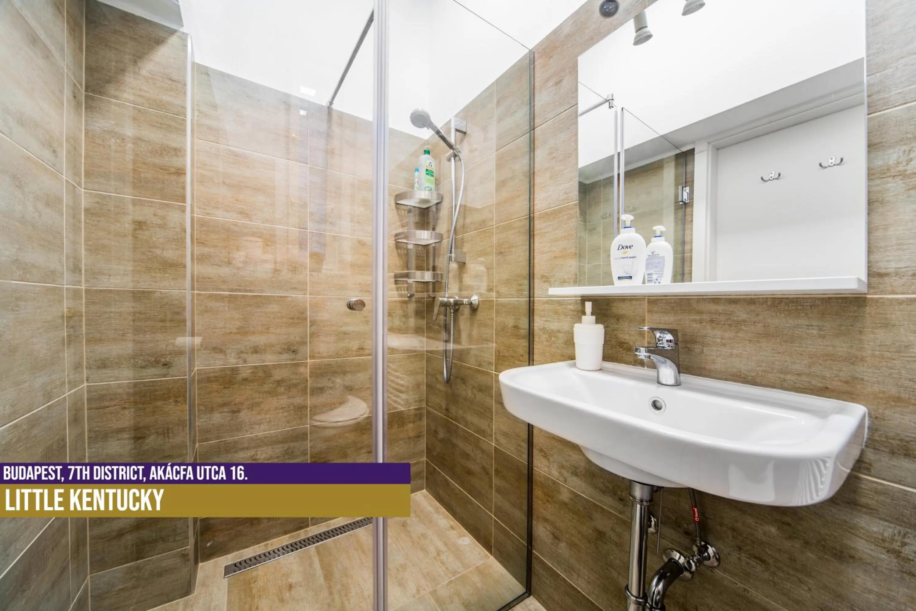 Shower in Little Americas Ring Apartments