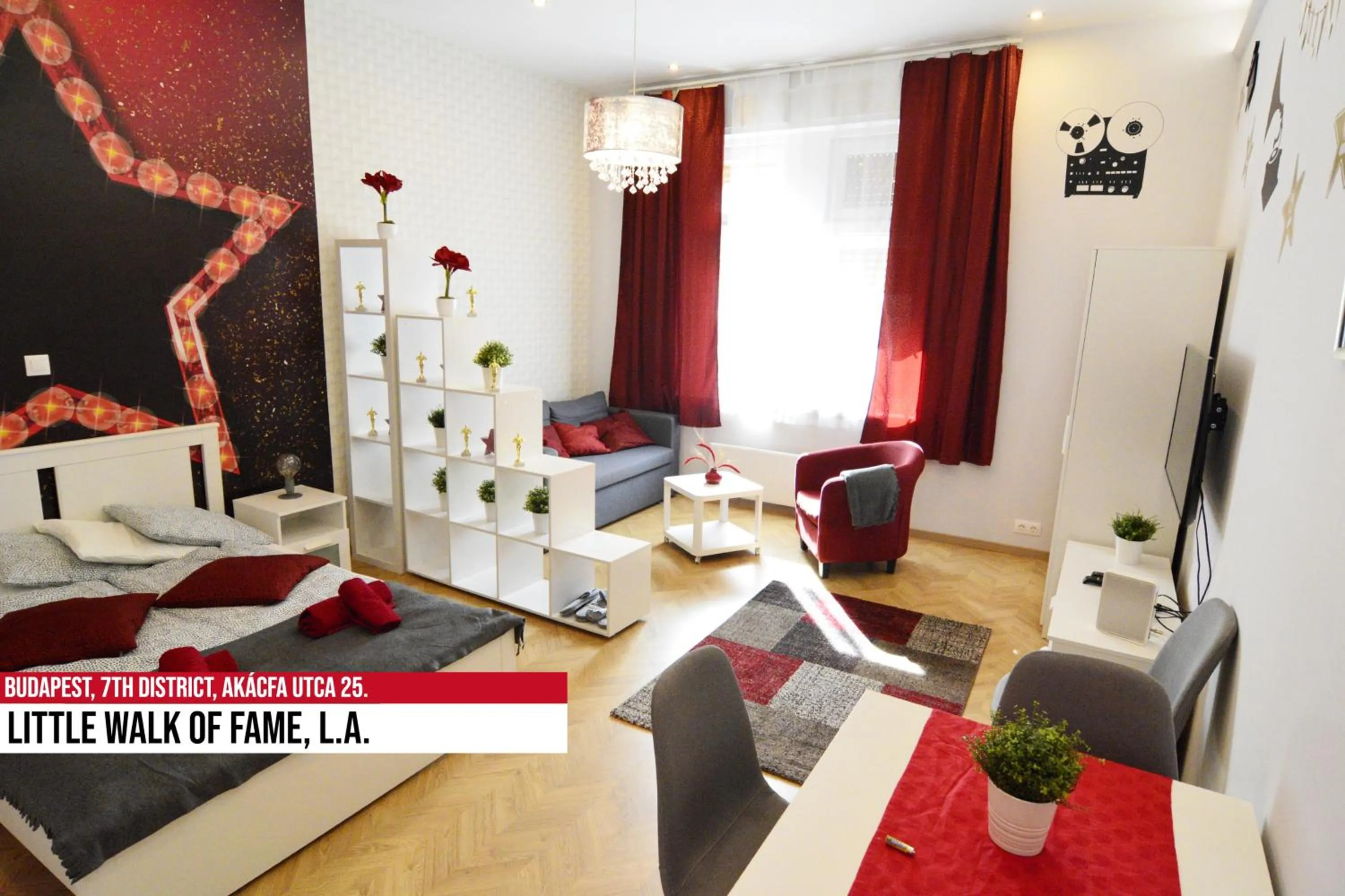 TV and multimedia in Little Americas Ring Apartments