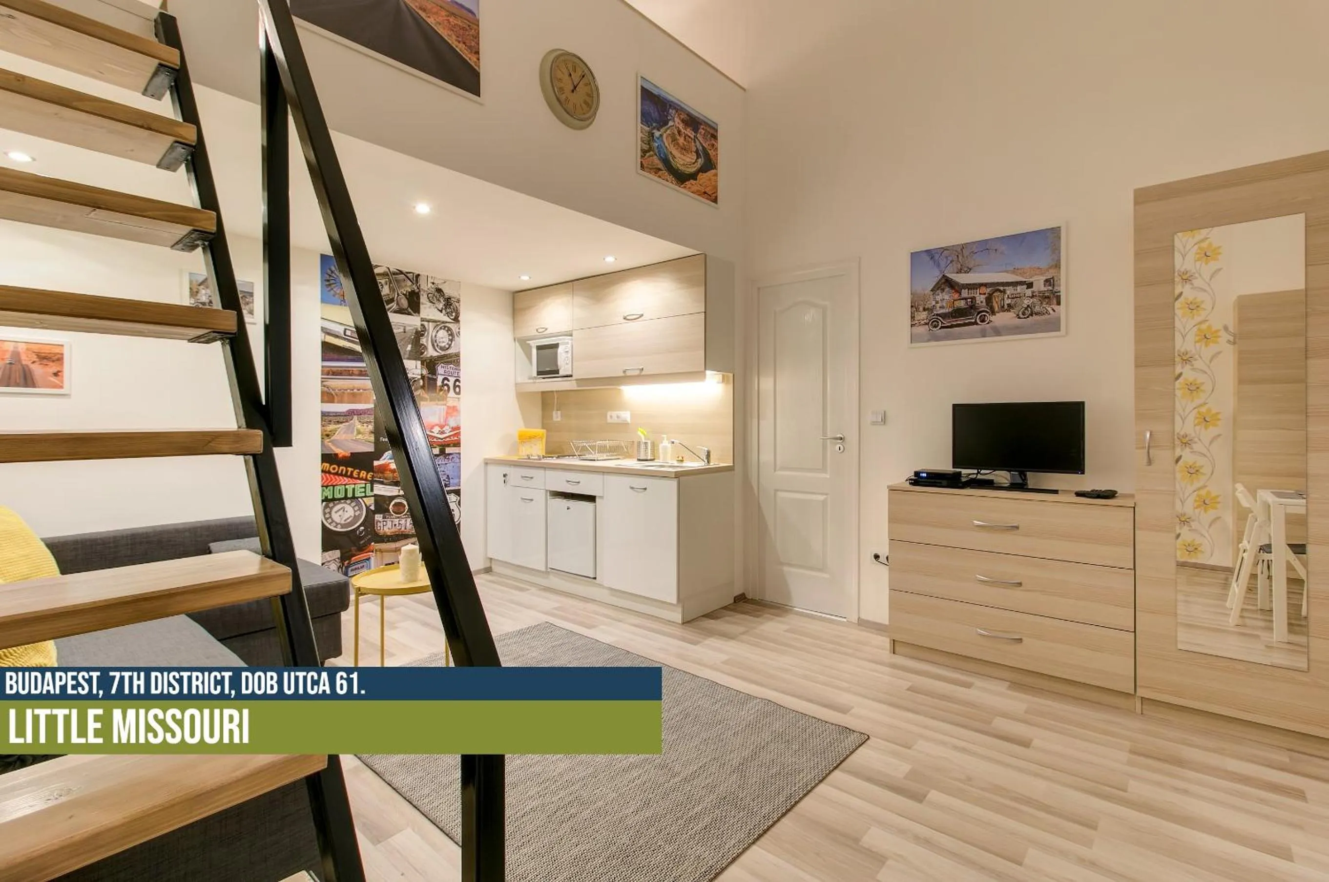 TV and multimedia in Little Americas Ring Apartments