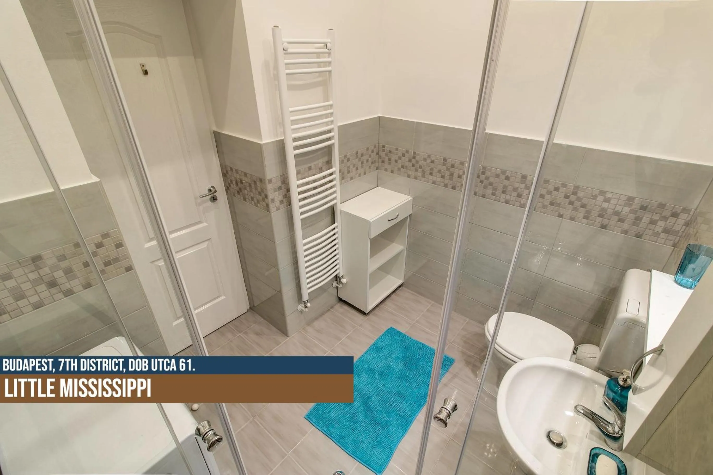 Shower in Little Americas Ring Apartments