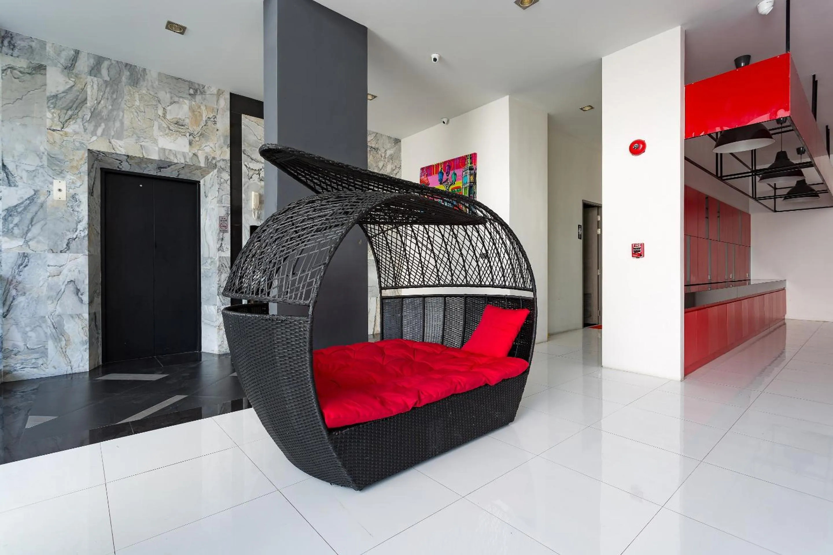 Lobby or reception, Bunk Bed in At Patong Hotel - SHA Certified