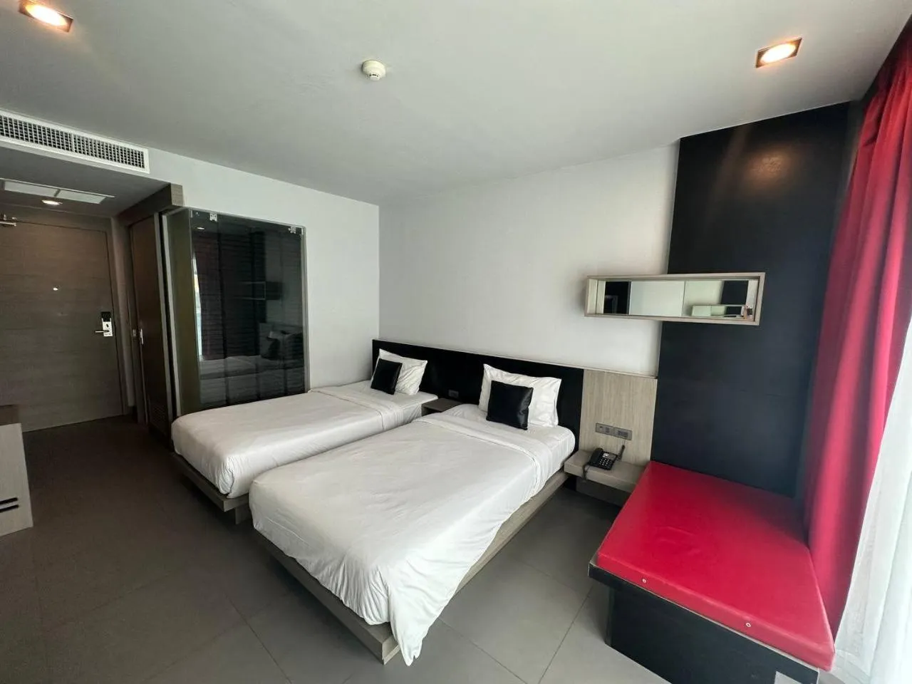 Photo of the whole room, Bed in At Patong Hotel - SHA Certified