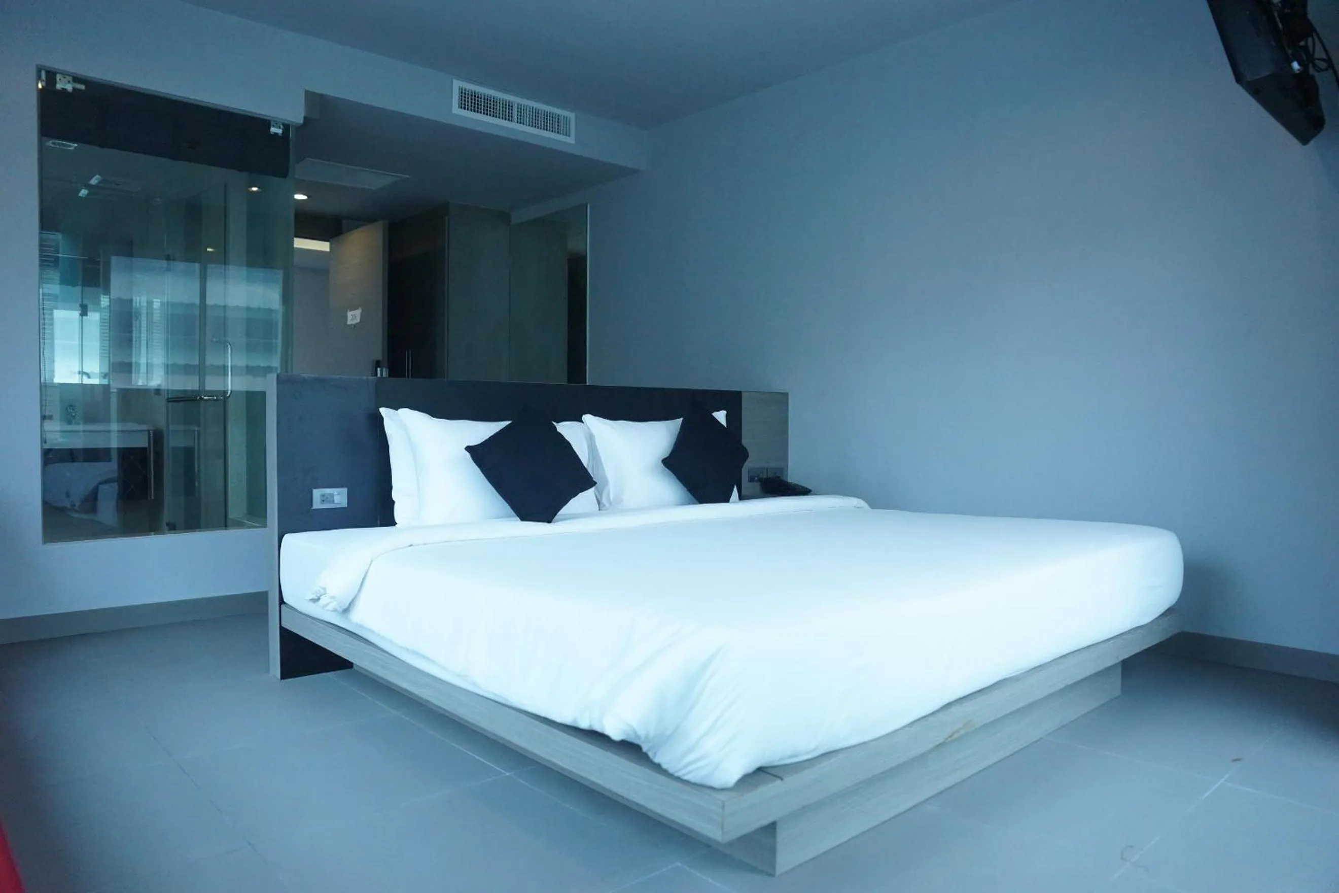 Bedroom, Bed in At Patong Hotel - SHA Certified